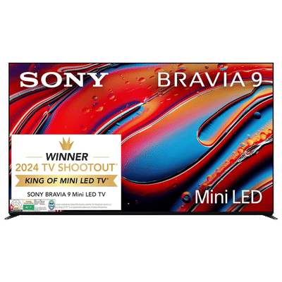 SONY BRAVIA 9 190 cm (75 inch) LED 4K Ultra
                      HD Mini Smart Android TV with Dolby Vision &
                      Dolby Atmos (2024 model)