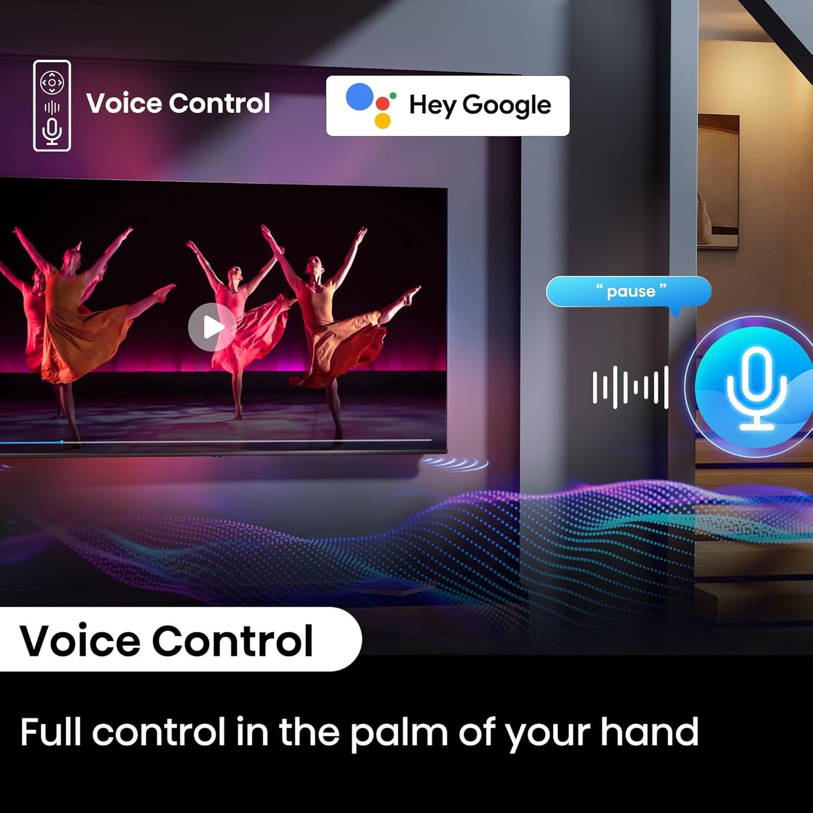 Hisense E6N 165 cm (65 inch) 4K Ultra HD LED Smart Google TV with 4K AI Upscaler (2024 model)_10