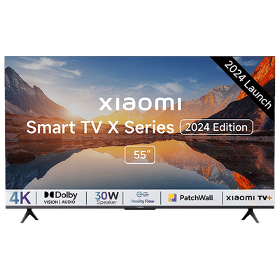 Xiaomi X Series 140 cm (55 inch) 3 Star 4K Ultra HD LED Google TV with Vivid Picture Engine