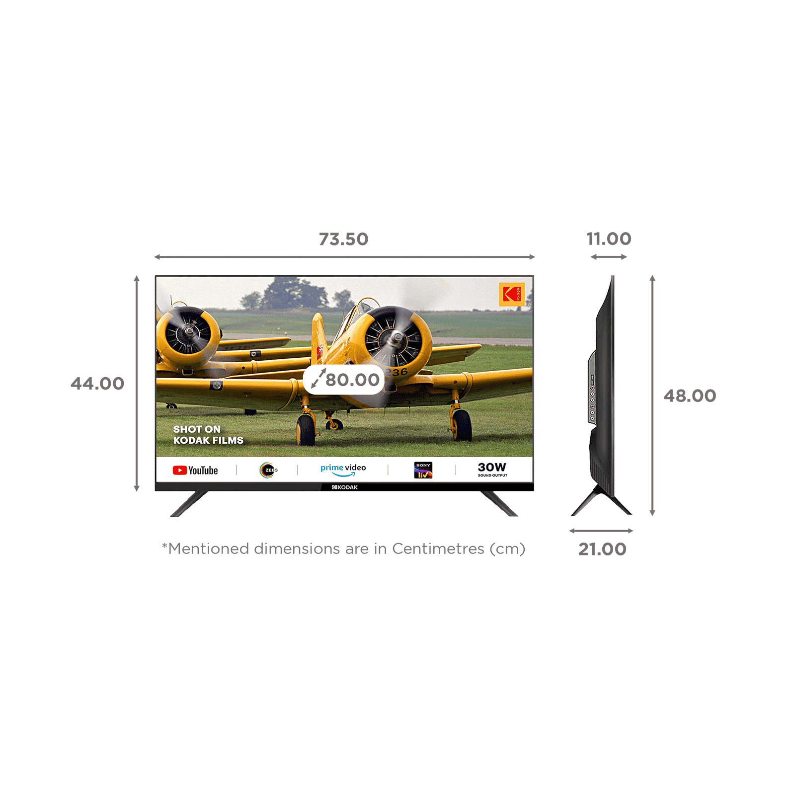 KODAK Special Edition Series 80 cm (32 inch) HD Ready LED Smart Linux TV with Screen Mirroring (2023 model) KODAK Special Edition Series 80 cm (32 inch) HD Ready LED Smart Linux TV with Screen Mirroring (2023 model)_2