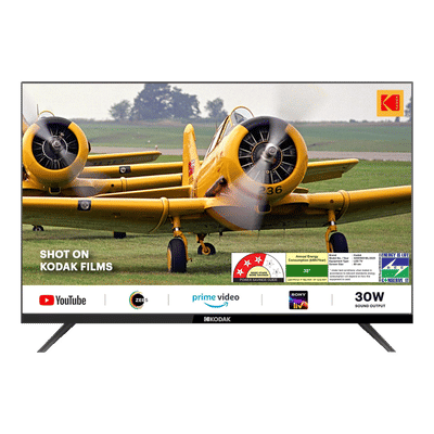 KODAK Special Edition Series 80 cm (32 inch) 4 Star HD Ready LED Smart Linux TV with Screen Mirroring (2023 model)