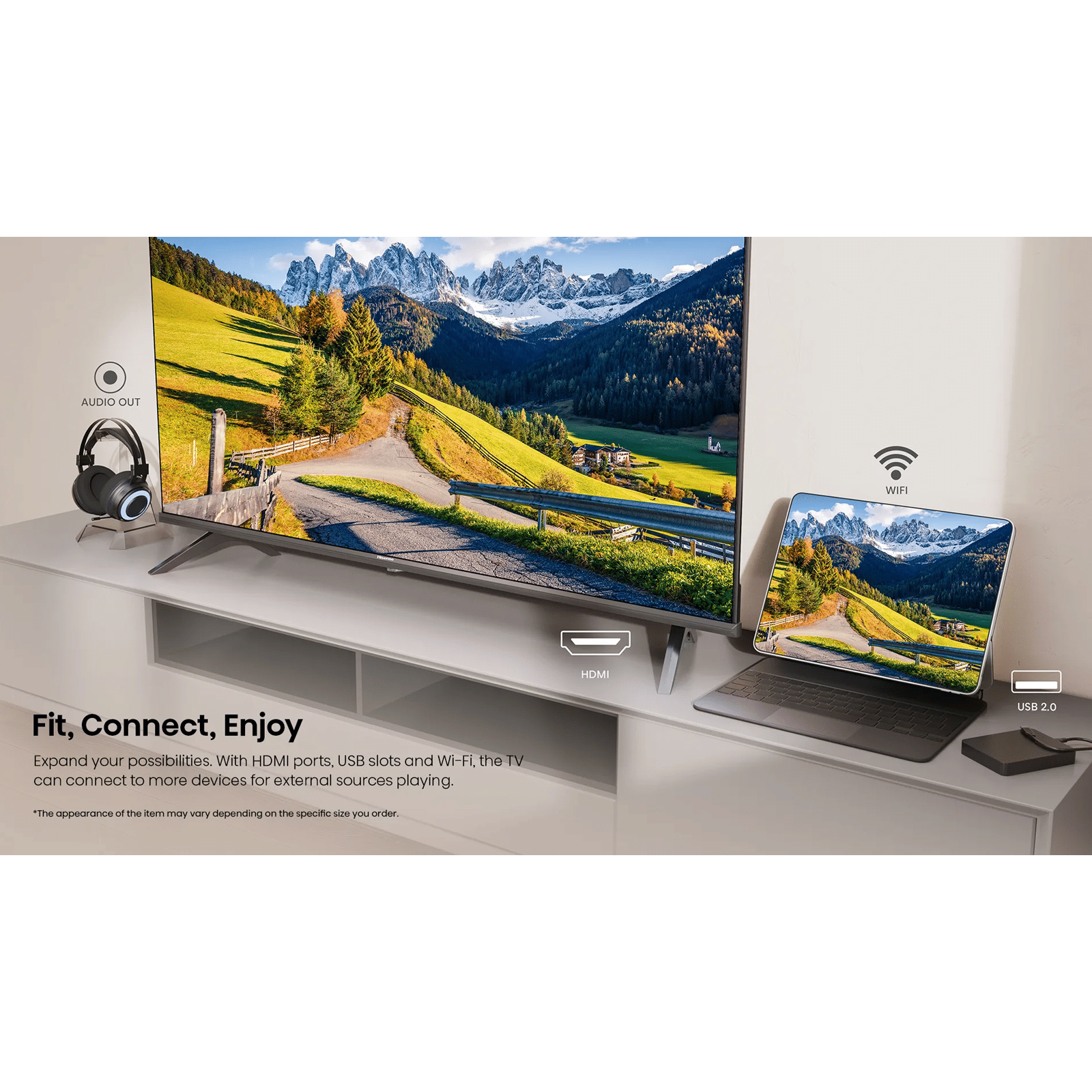 Hisense E63N 109 cm (43 inch) LED 4K Ultra HD Google TV with Dolby Atmos (2024 model)_6