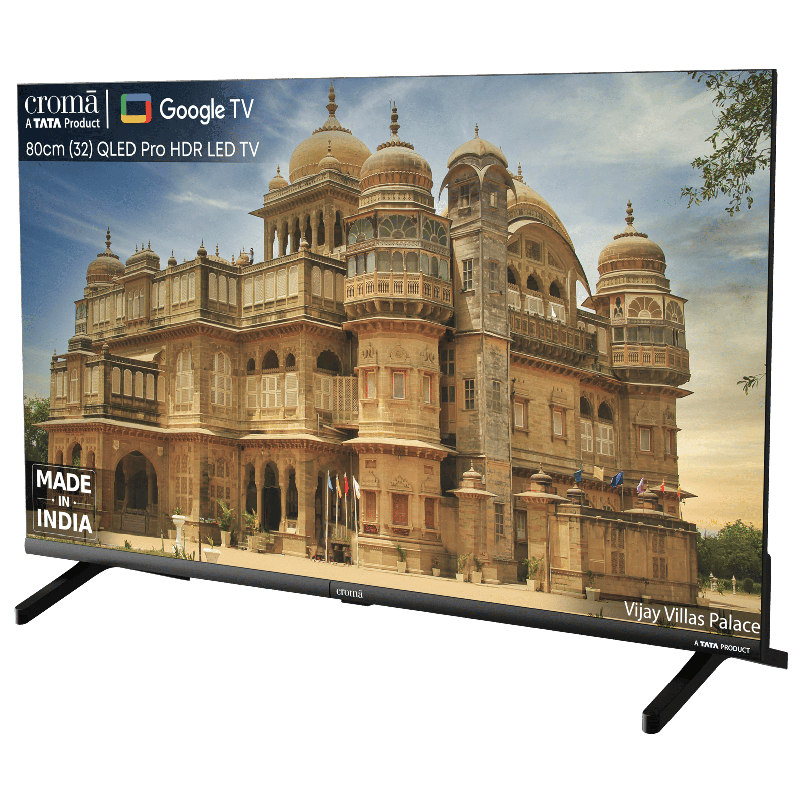 Croma 80 cm (32 inch) HD Ready QLED Pro Smart Google TV with Dolby Audio (2025 model)_9