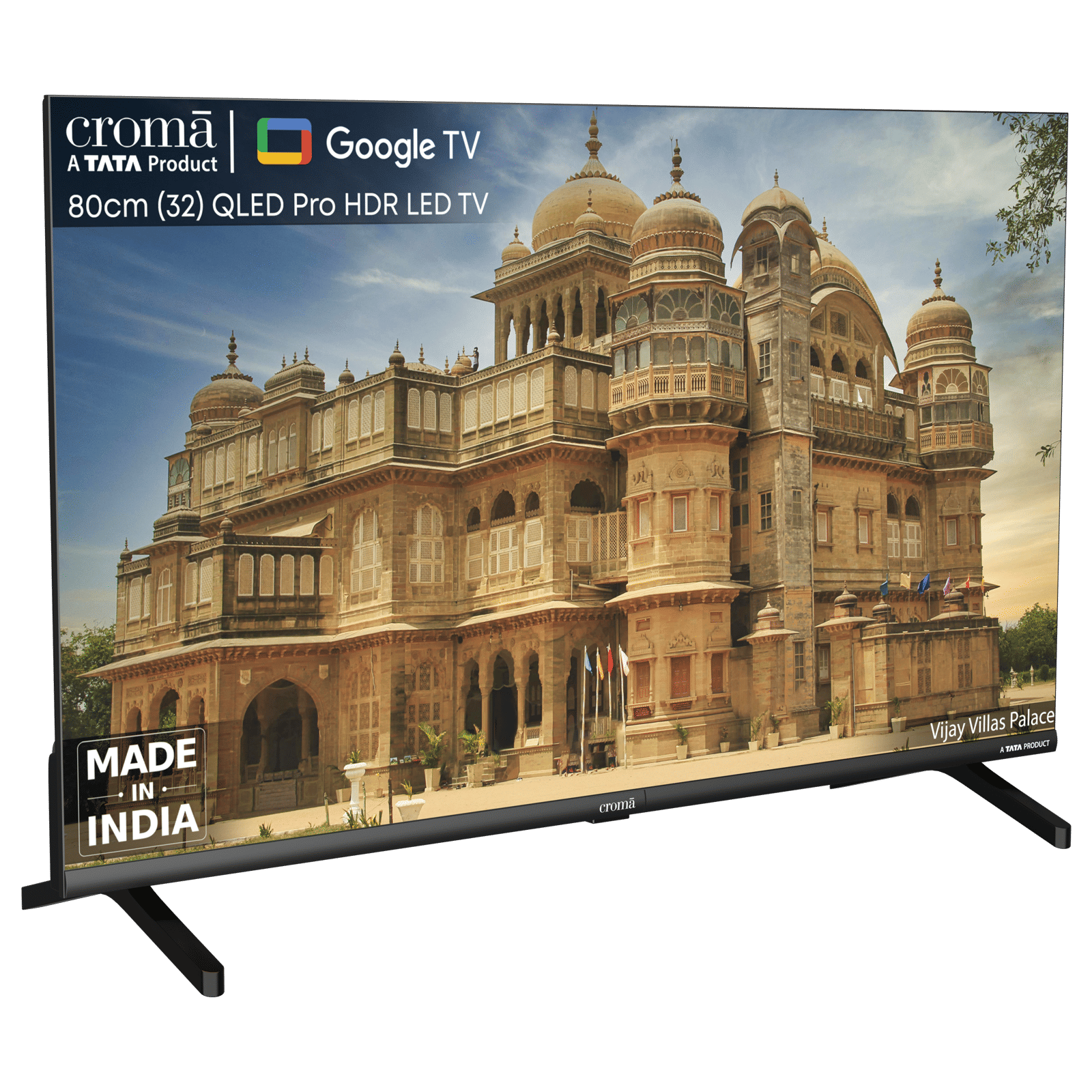 Croma 80 cm (32 inch) HD Ready QLED Pro Smart Google TV with Dolby Audio (2025 model)_8