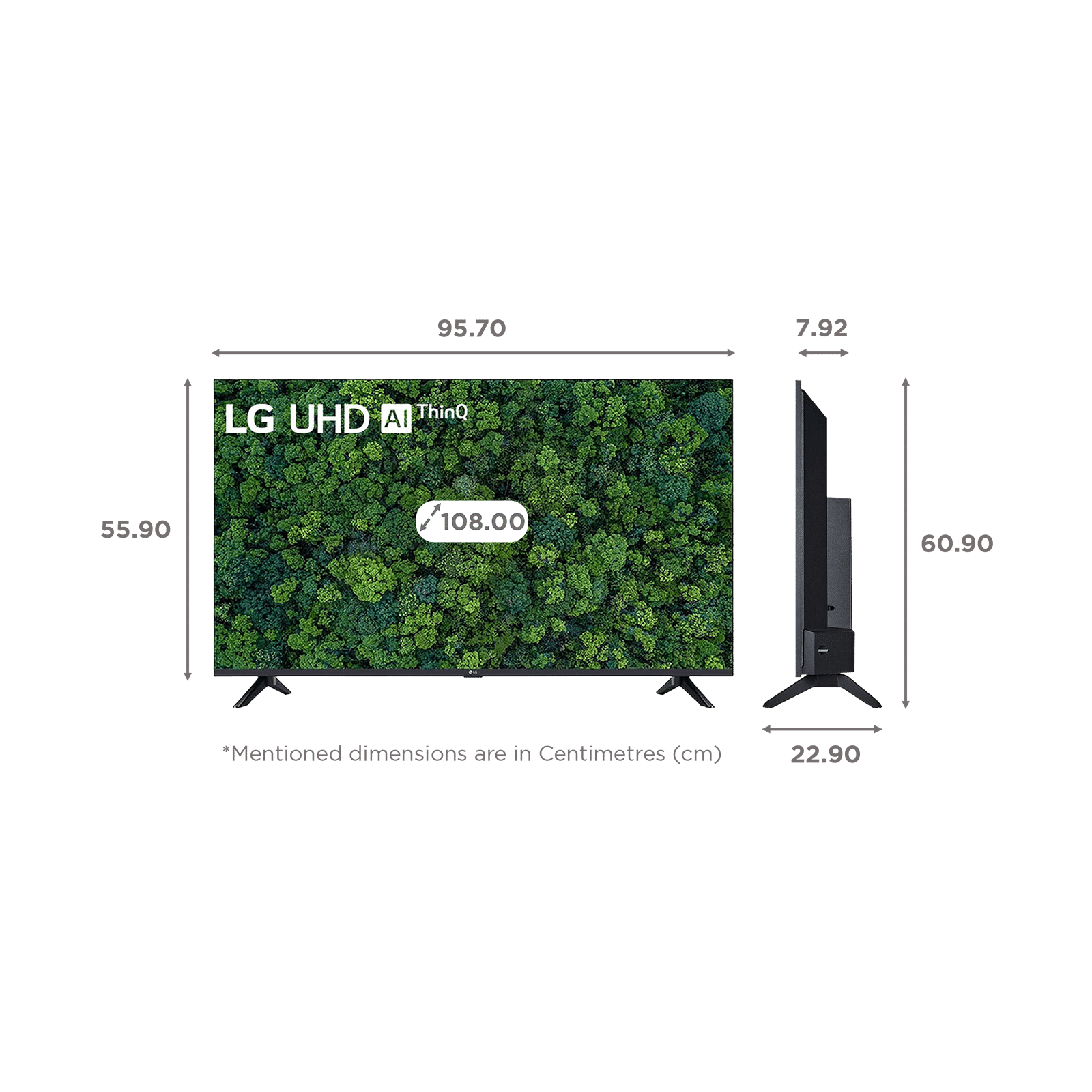 LG UT73 109 cm (43 inch) LED 4K Ultra HD WebOS TV with 4K Upscaling (2024 model) LG UT73 109 cm (43 inch) LED 4K Ultra HD WebOS TV with 4K Upscaling (2024 model)_2