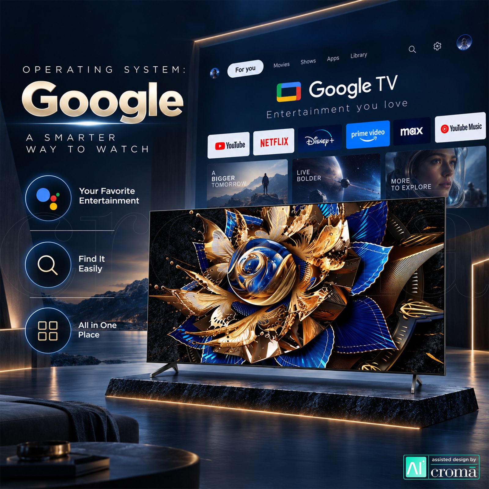 TCL X955 292.1 cm (115 inch) 2 Star QD-Mini LED 4K Ultra HD Smart Google TV with Built-in Google Assistant (2024 model)_5