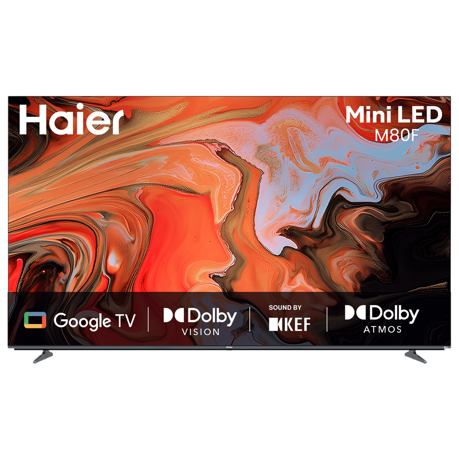 Haier 55M80 140 cm (55 inch) 4K Ultra HD Mini LED Smart Google TV with Google Assistant Support (2025 model)_1