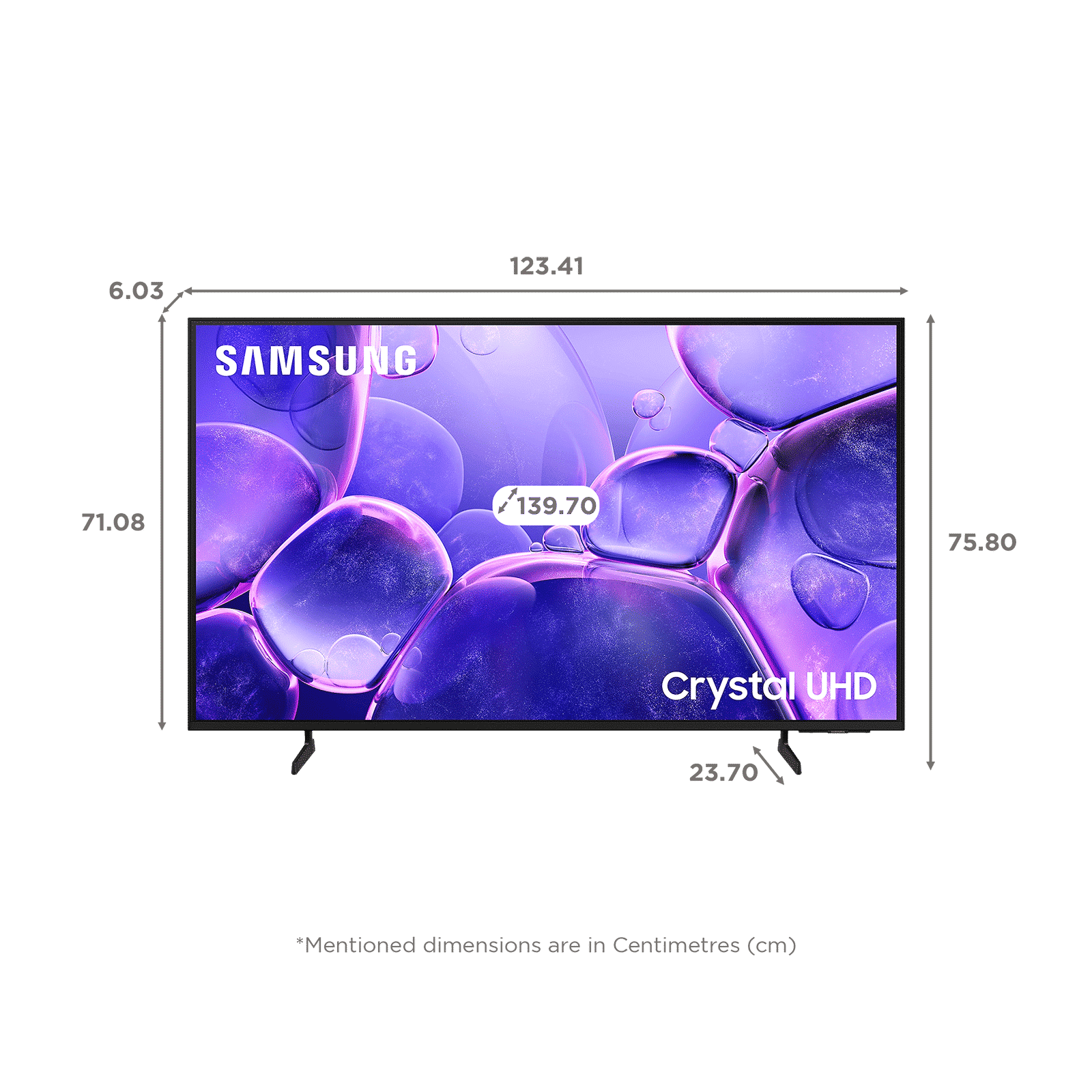 SAMSUNG U8100F 140 cm (55 inch) 4K Ultra HD LED Smart Tizen TV with Alexa & Google Assistant (2025 model) SAMSUNG U8100F 140 cm (55 inch) 4K Ultra HD LED Smart Tizen TV with Alexa & Google Assistant (2025 model)_2