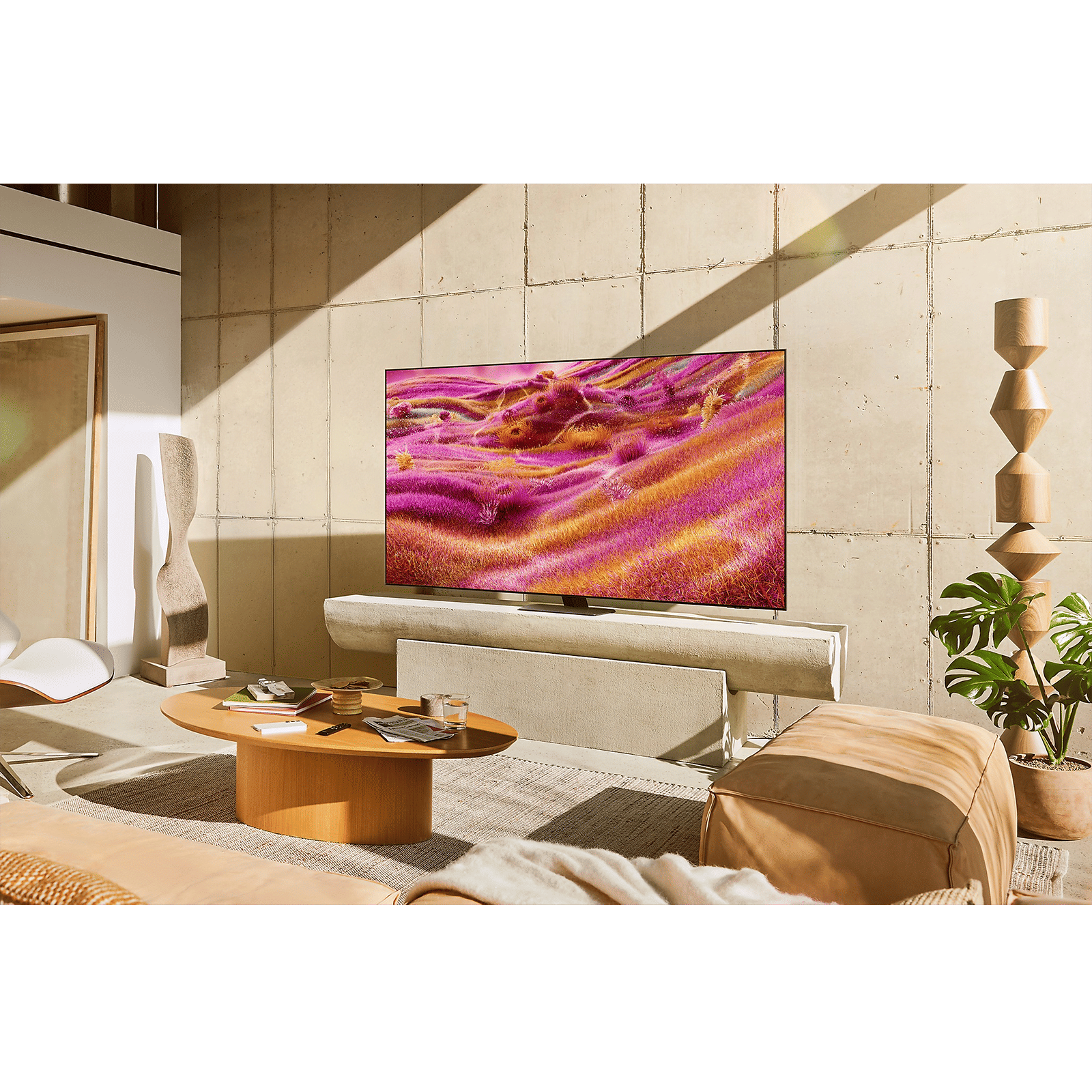 SAMSUNG QN90F 165 cm (65 inch) Neo QLED 4K Ultra HD Smart Tizen TV with Google Voice Assistant (2025 model)_9