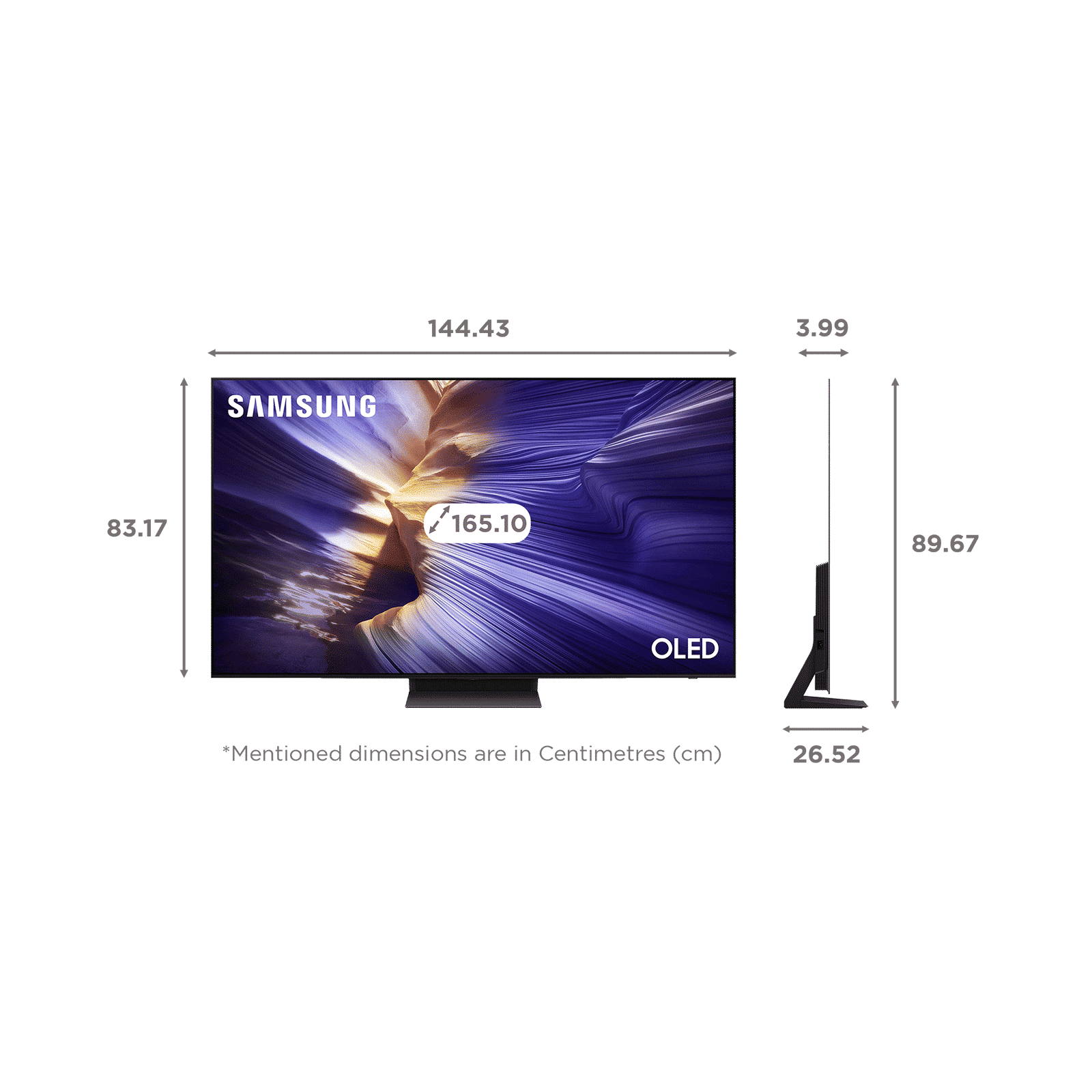 SAMSUNG S90F 165 cm (65 inch) 4K Ultra HD OLED Smart Tizen TV with Multiple Voice Assistant (2025 model) SAMSUNG S90F 165 cm (65 inch) 4K Ultra HD OLED Smart Tizen TV with Multiple Voice Assistant (2025 model)_2