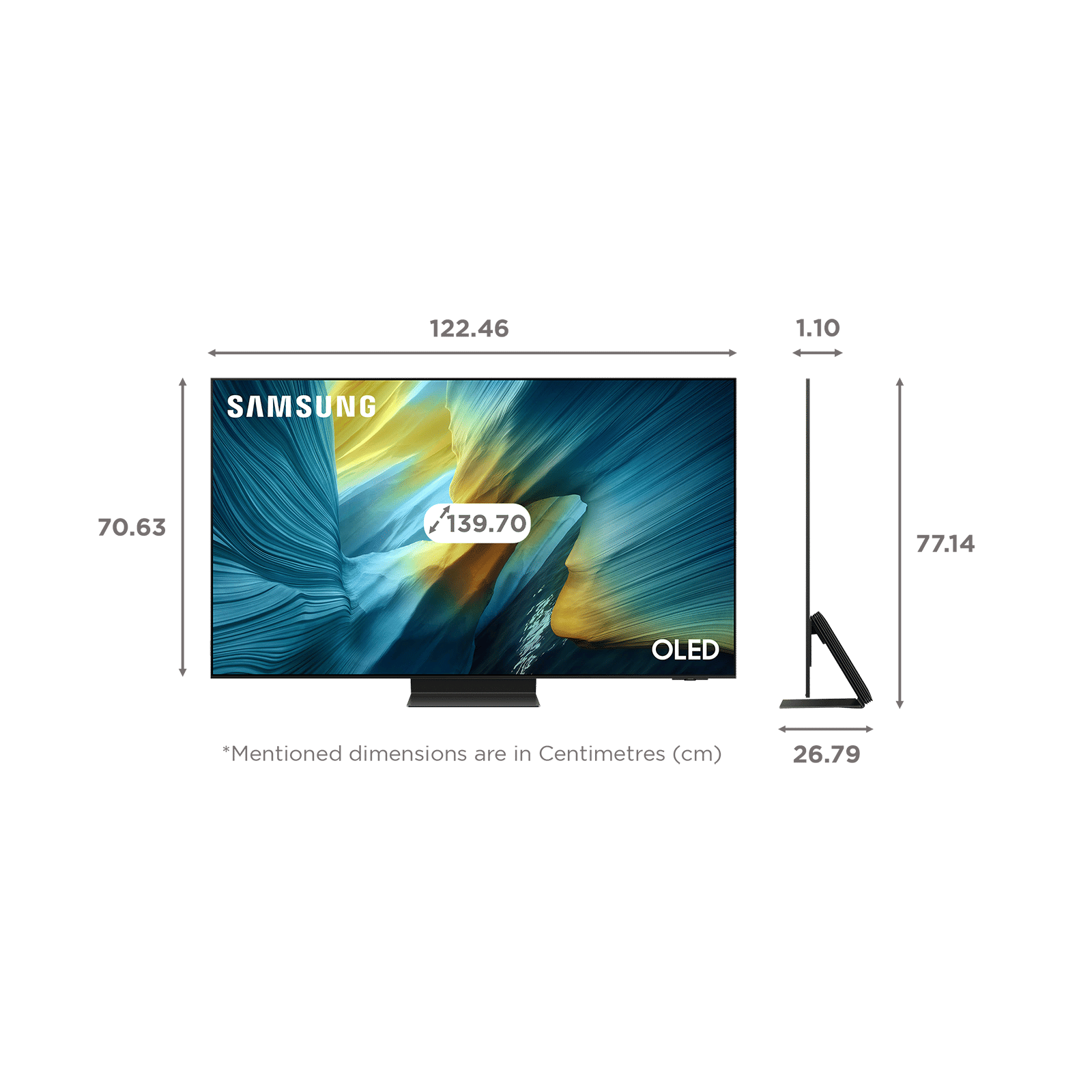 SAMSUNG S95F 140 cm (55 inch) 4K Ultra HD OLED Smart Tizen TV with Multiple Voice Assistant (2025 model) SAMSUNG S95F 140 cm (55 inch) 4K Ultra HD OLED Smart Tizen TV with Multiple Voice Assistant (2025 model)_1