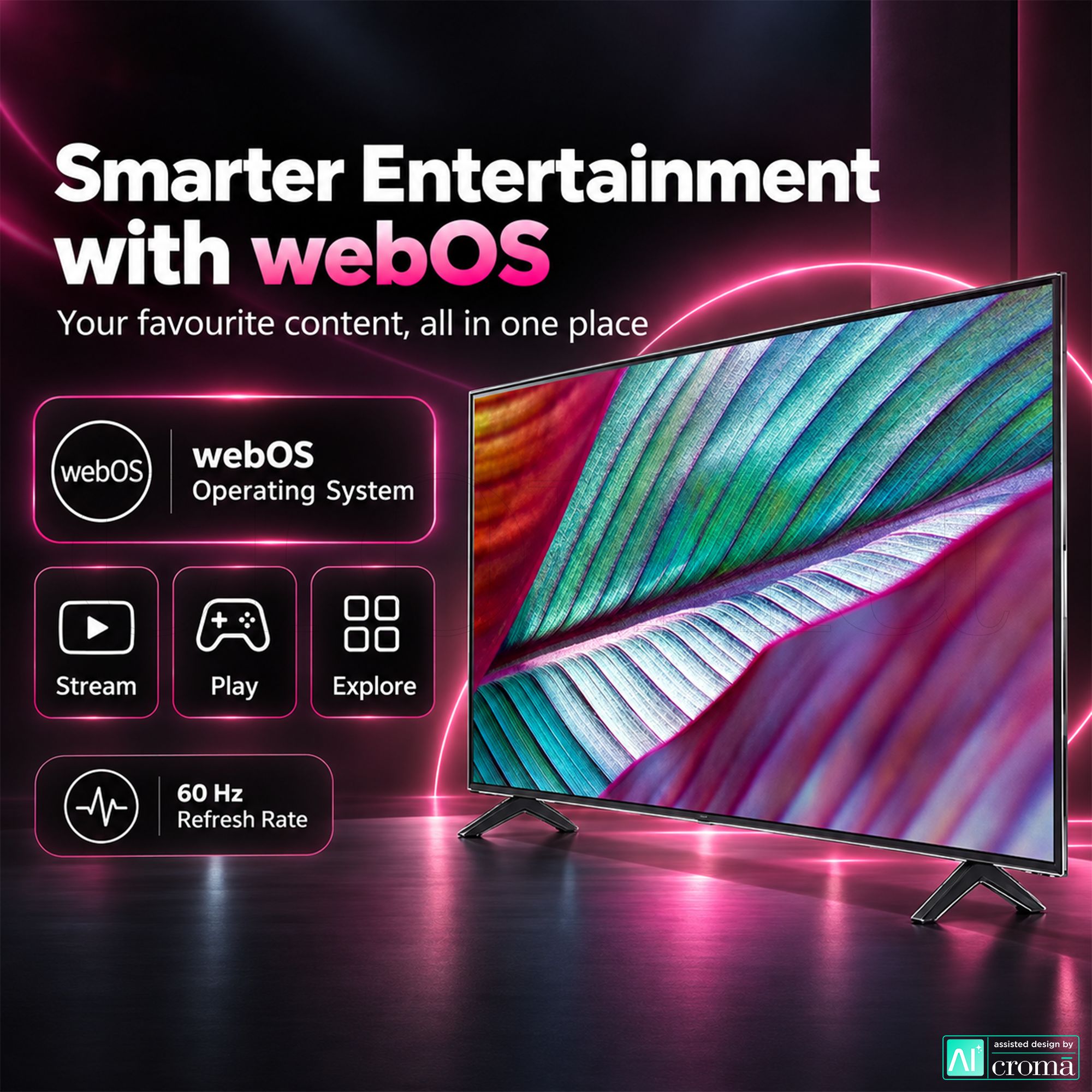 LG UR75 140 cm (55 inch) 4K Ultra HD LED Smart WebOS TV with Built in Alexa (2023 model)_4