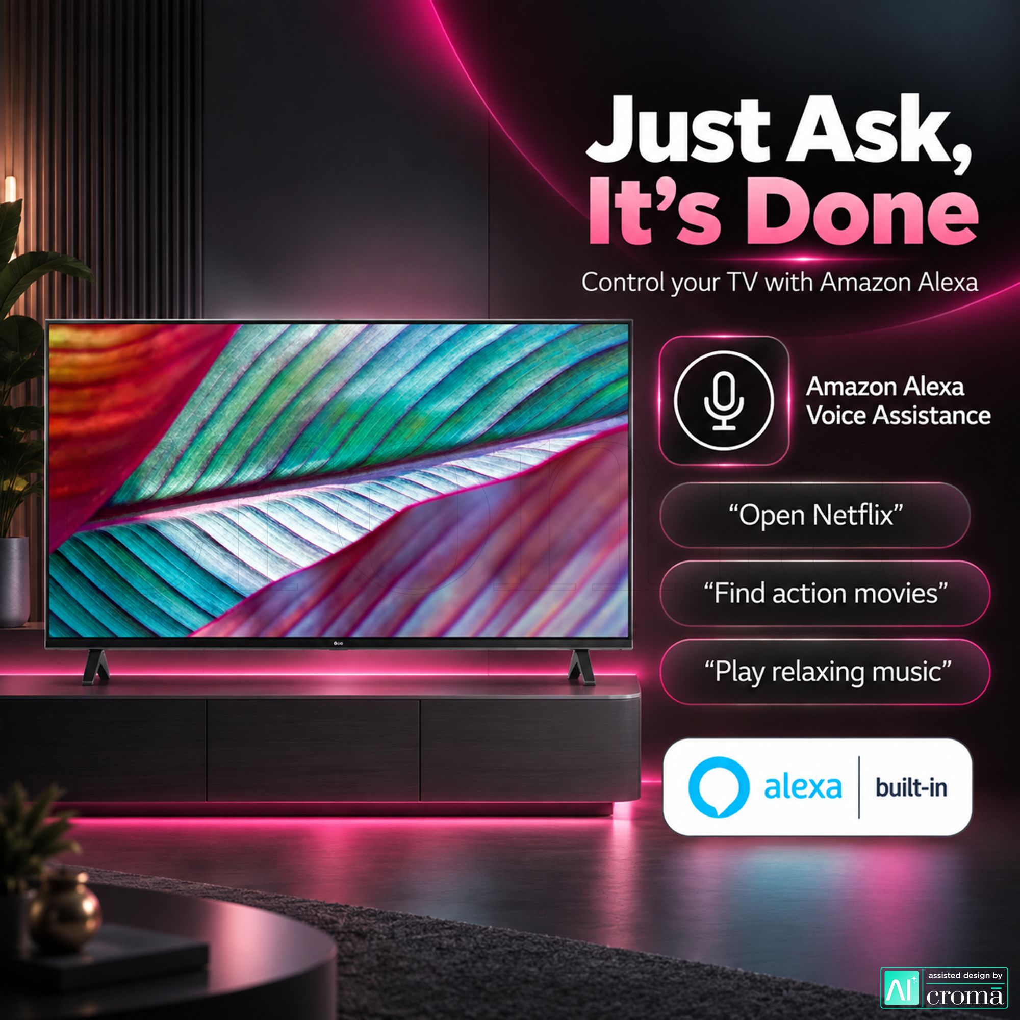 LG UR75 140 cm (55 inch) 4K Ultra HD LED Smart WebOS TV with Built in Alexa (2023 model)_6