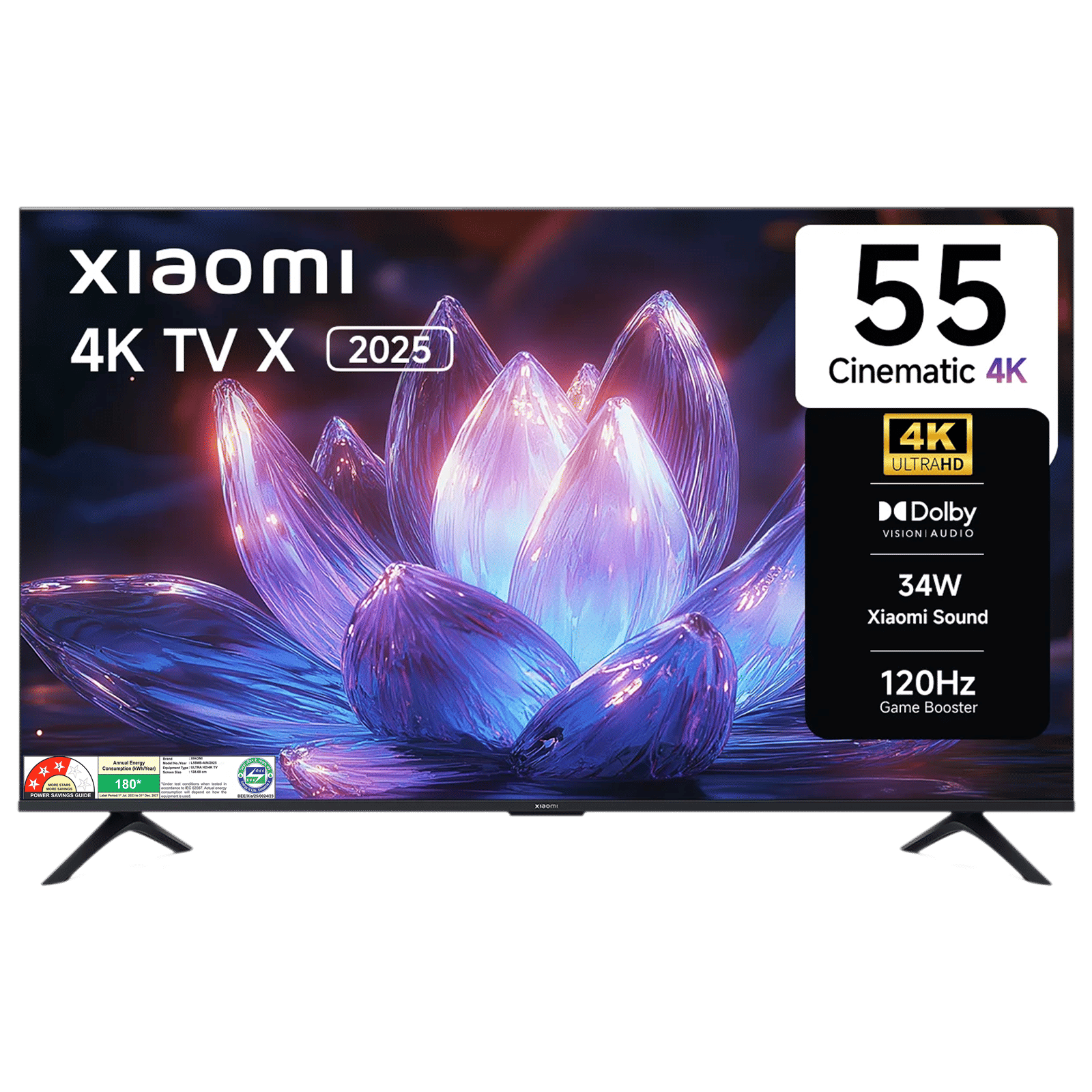 Xiaomi X Series 140 cm (55 inch) 4K Ultra HD LED Smart Google TV with Dolby Vision (2025 model)_1