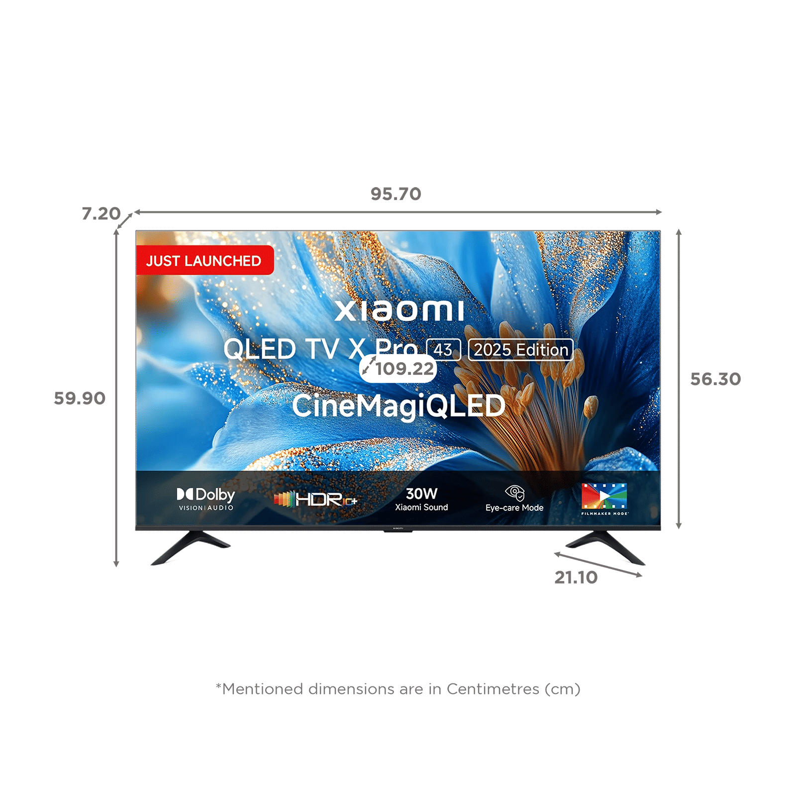 Xiaomi X Pro Series 109 cm (43 inch) 4K Ultra HD QLED Smart Google TV with Google Voice Assistant (2025 model) Xiaomi X Pro Series 109 cm (43 inch) 4K Ultra HD QLED Smart Google TV with Google Voice Assistant (2025 model)_2