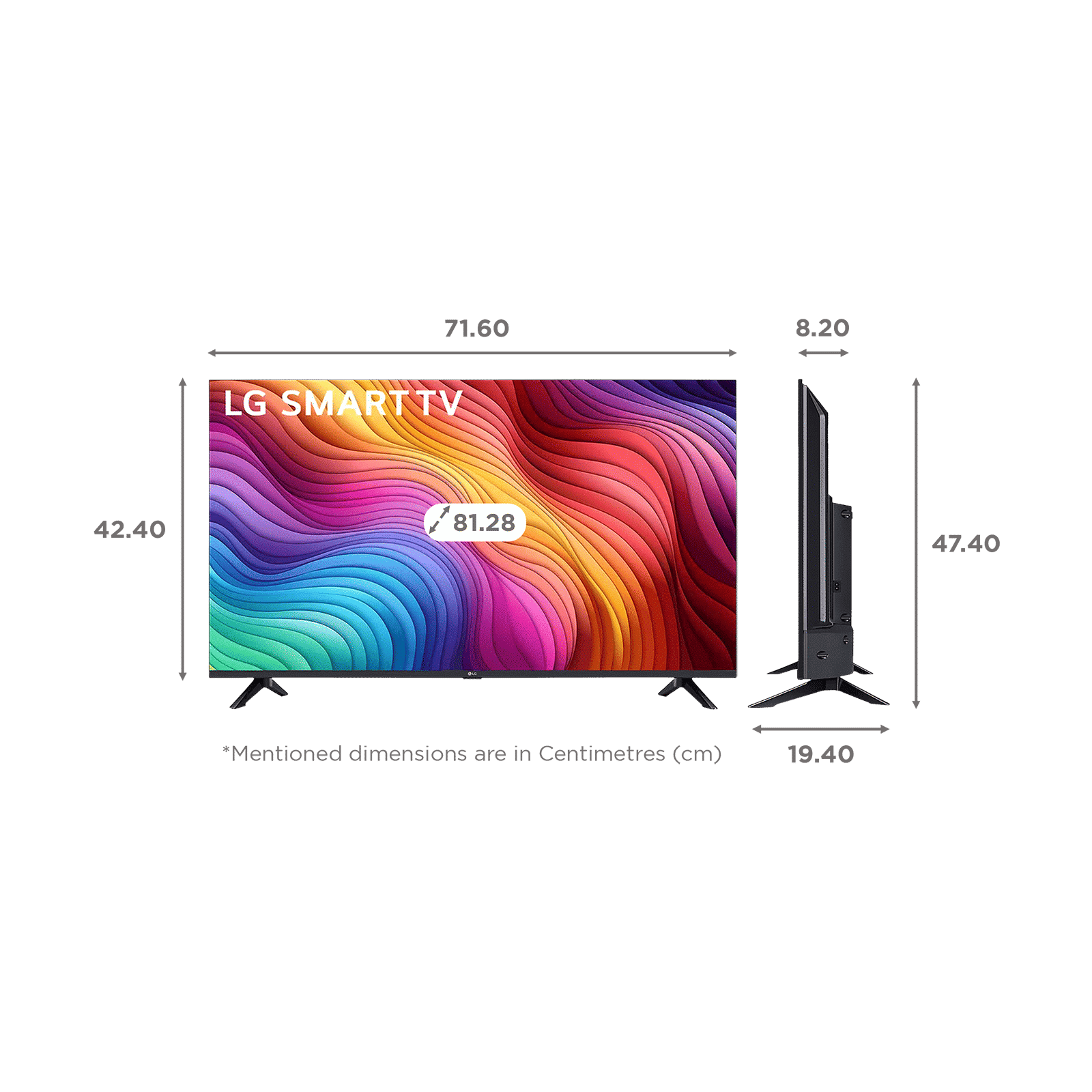 LG LR60 80 cm (32 inch) HD LED Smart WebOS TV with AI Sound (2025 model)_2