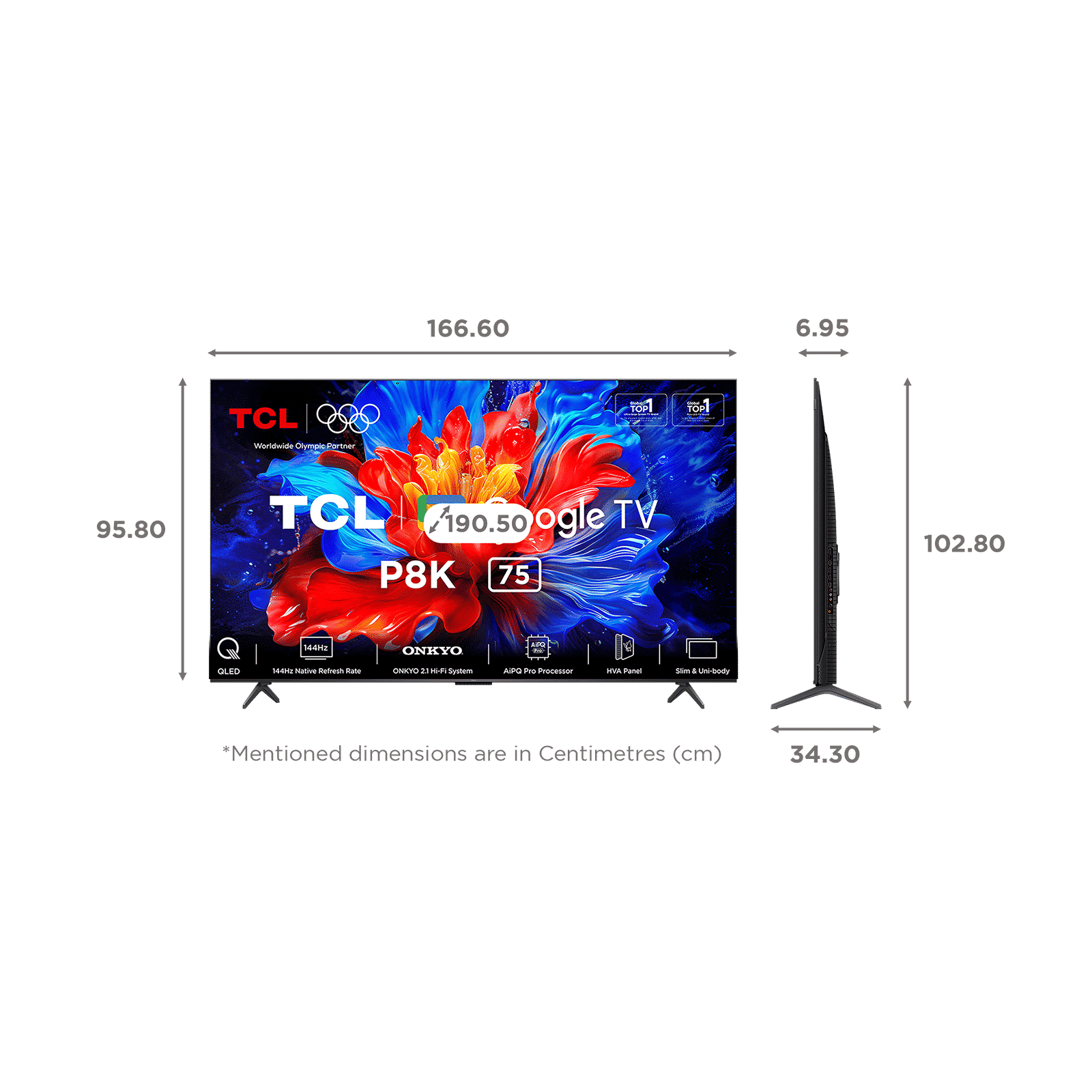 TCL P8K 190 cm (75 inch) QLED 4K Ultra HD Smart Google TV with Google Voice Assistant (2025 model) TCL P8K 190 cm (75 inch) QLED 4K Ultra HD Smart Google TV with Google Voice Assistant (2025 model)_2