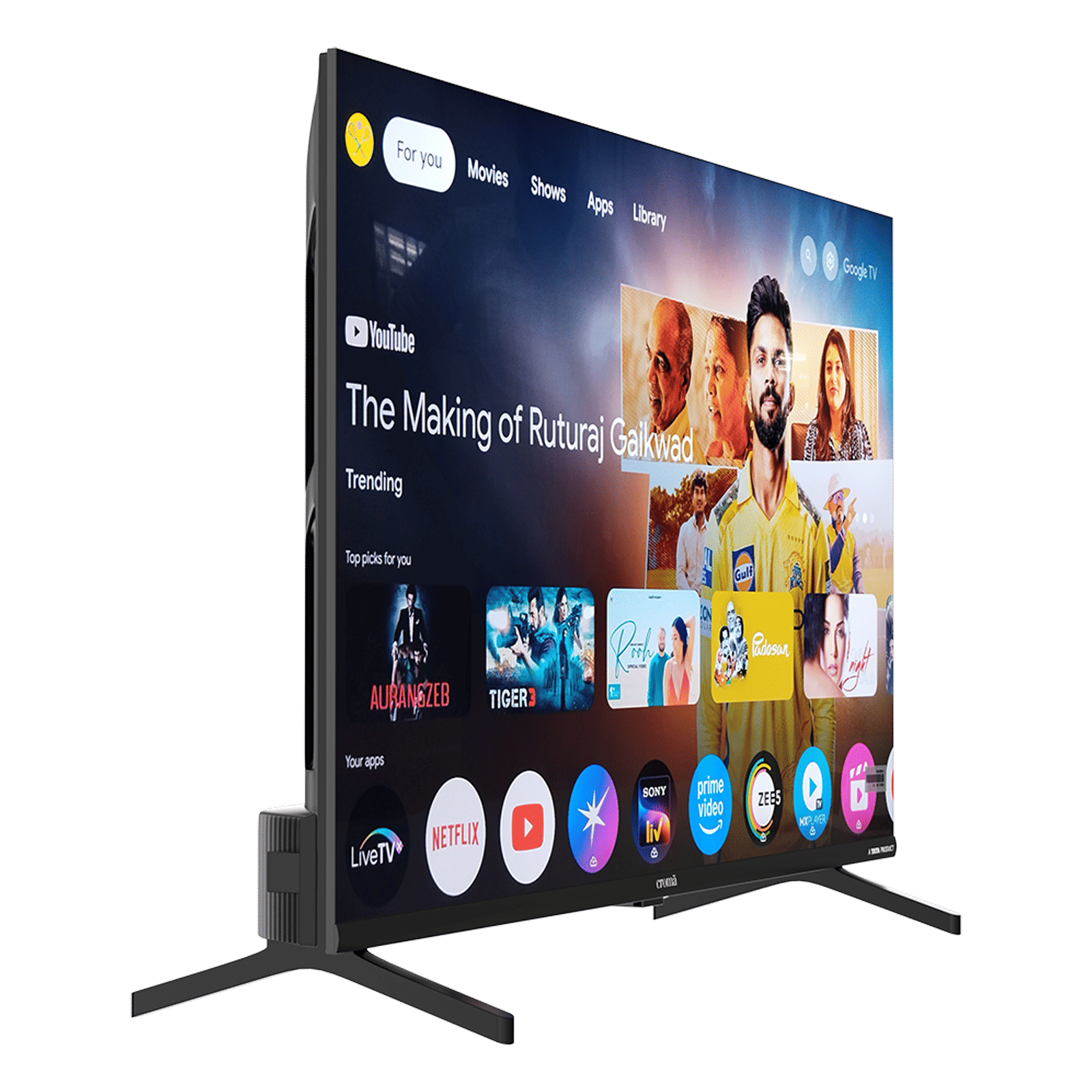 Croma 109 cm (43 inch) 4K Ultra HD LED Google TV with Dolby Audio Croma 109 cm (43 inch) 4K Ultra HD LED Google TV with Dolby Audio_12