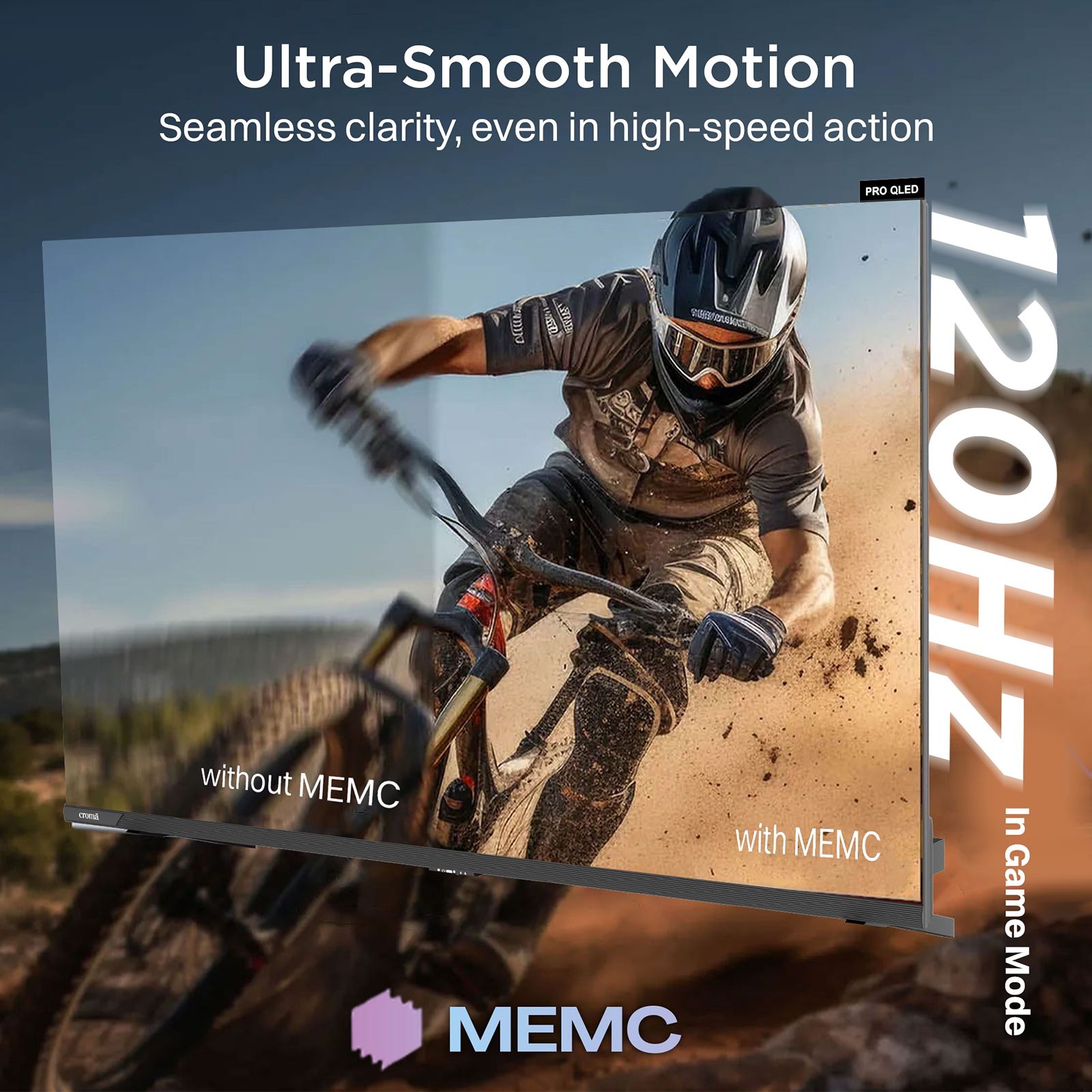 Croma Pro QLED 109 cm (43 inch) 4K Ultra HD Google TV with Dolby Vision & Dolby Atmos (2025 Model)_7