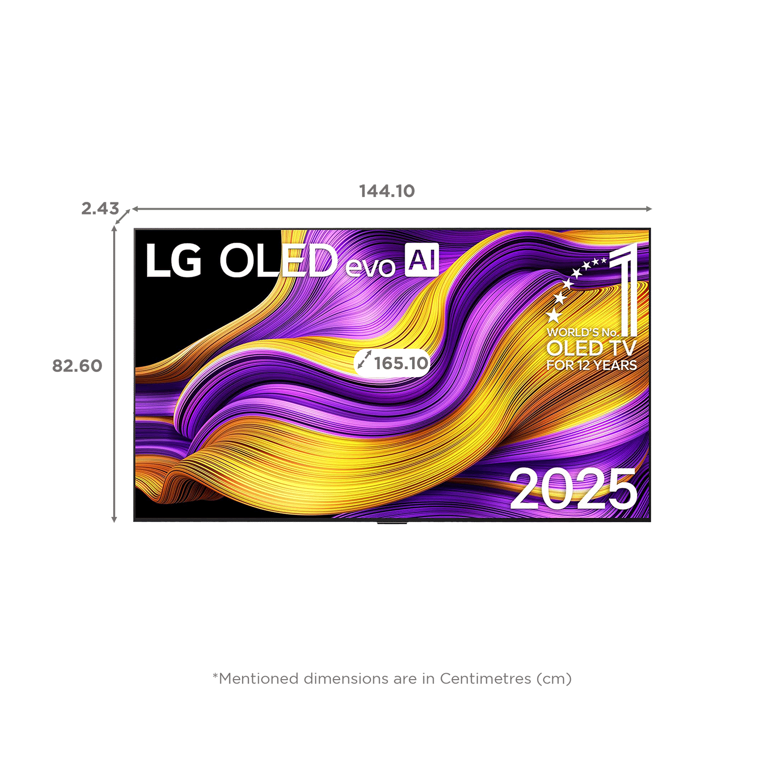 LG evo AI G5 165 cm (65 inch) OLED 4K Ultra HD Smart WebOS 25 TV with Dolby Atmos (2025 model)_2