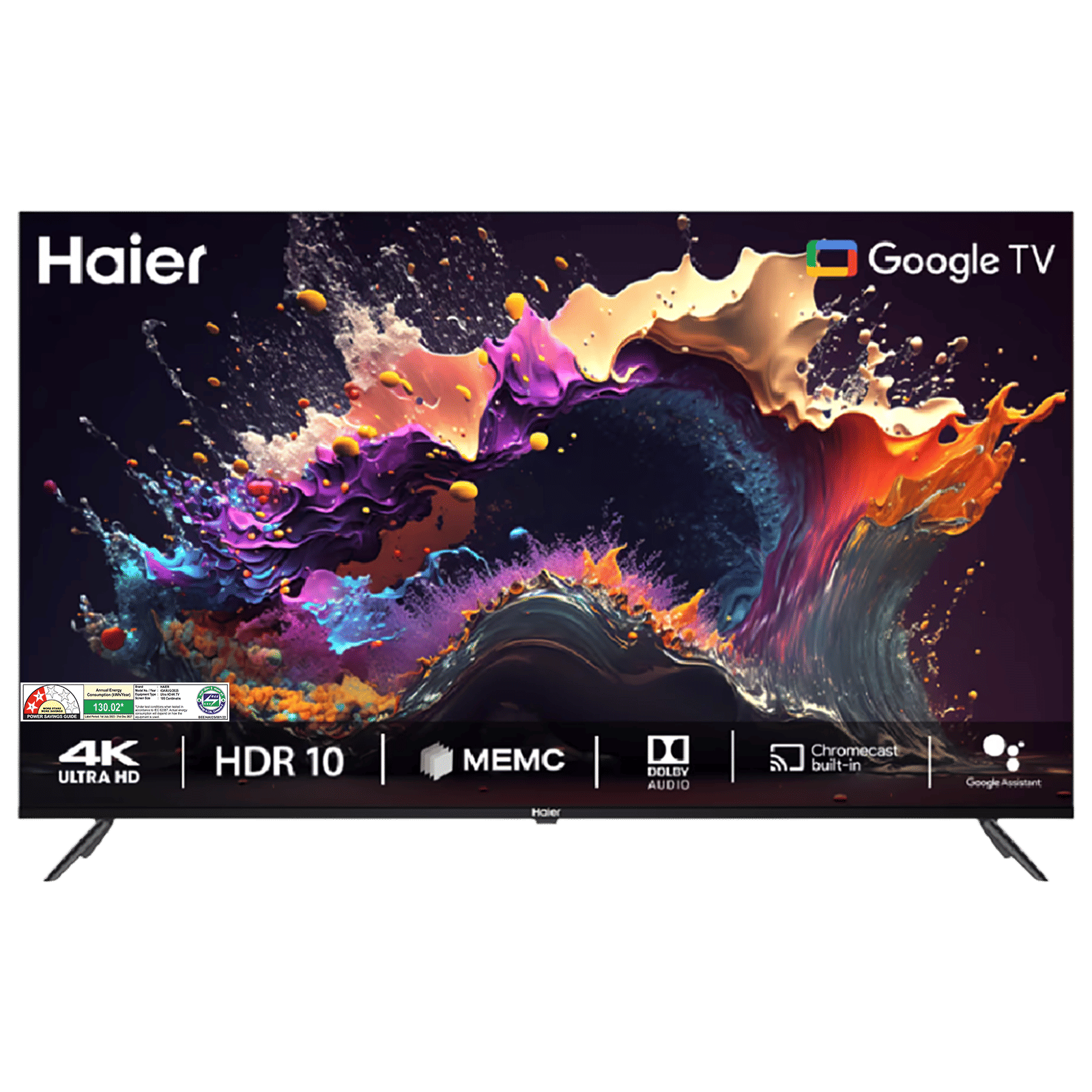 Haier 43A9UG 109 cm (43 inch) 4K Ultra HD LED Backlit Smart Google TV with Google Assistant Support (2025 model)_1