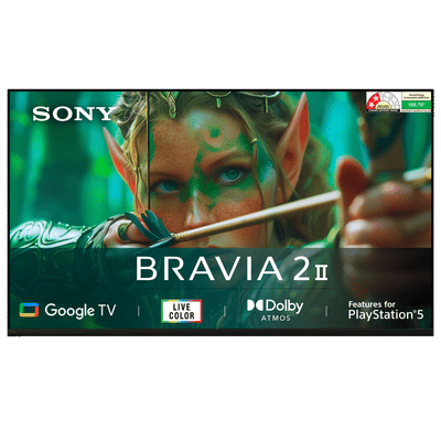 SONY BRAVIA 2 II 140 cm (55 inch) 2 Star 4K Ultra HD LED Smart Google TV with Built- in Chromecast (2025 model)