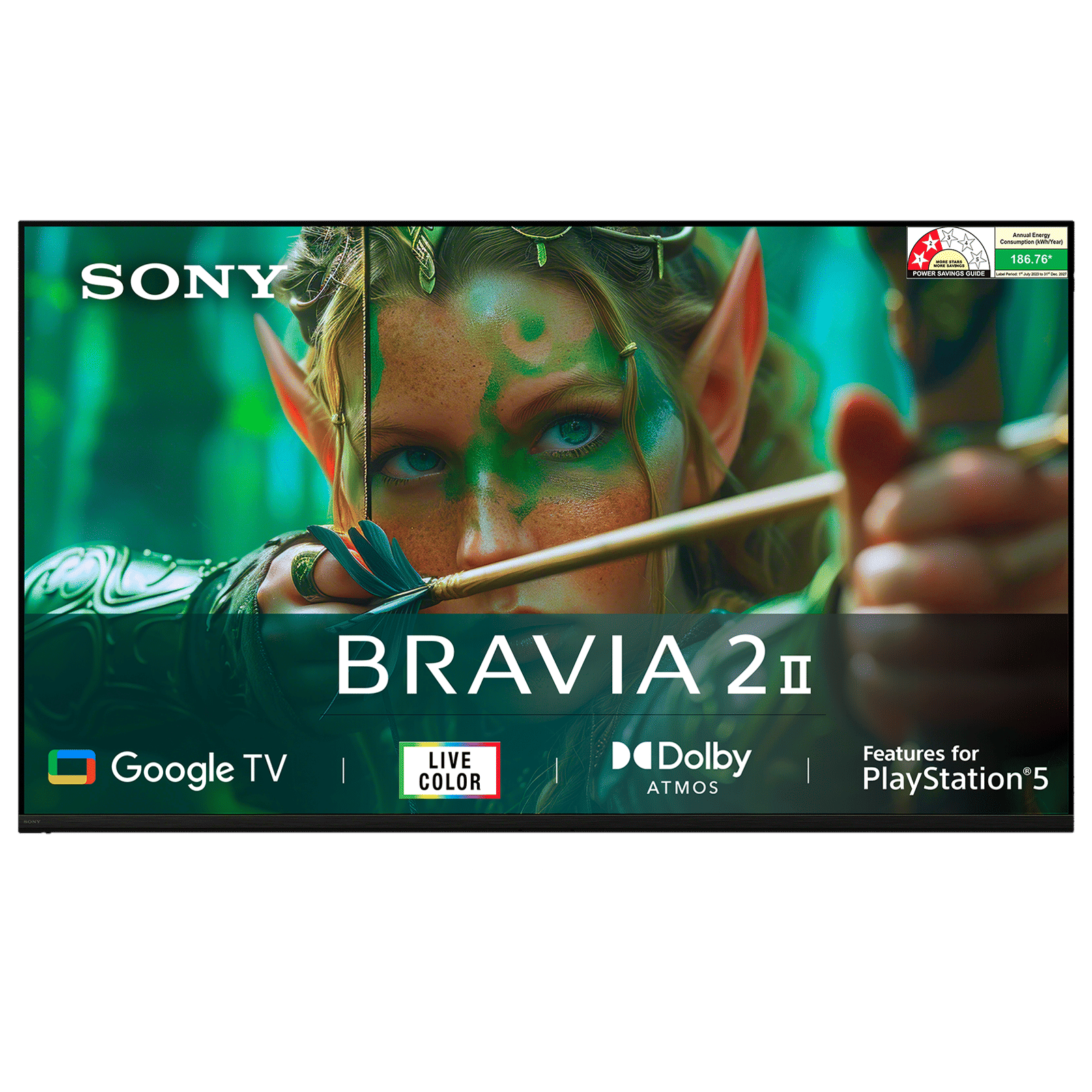 SONY BRAVIA 2 II 140 cm (55 inch) 4K Ultra HD LED Smart Google TV with Built- in Chromecast (2025 model) SONY BRAVIA 2 II 140 cm (55 inch) 4K Ultra HD LED Smart Google TV with Built- in Chromecast (2025 model)_1