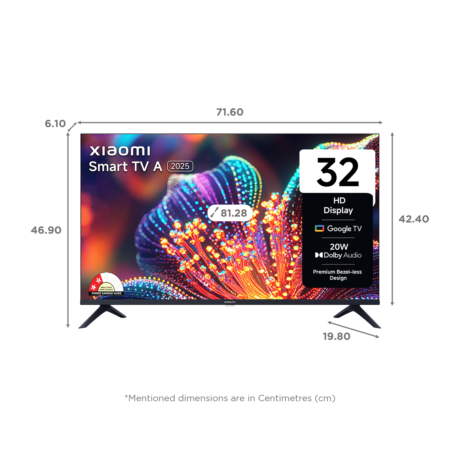 Xiaomi A Series 80 cm (32 inch) HD LED Smart Google TV with Dolby Audio (2025 model)_2