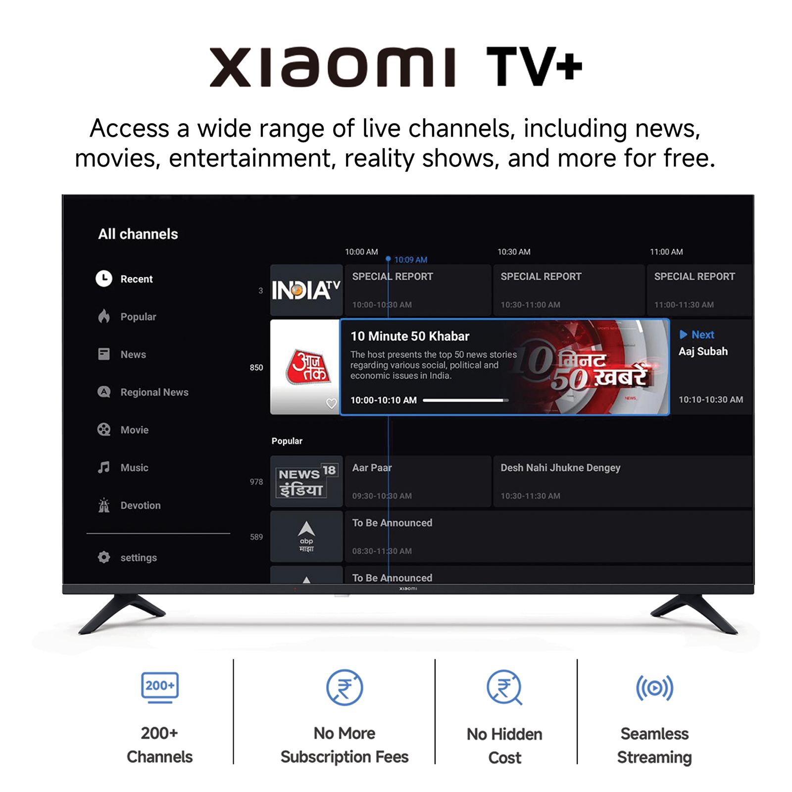 Xiaomi A Series 109 cm (43 inch) Full HD LED Smart Google TV with Dolby Audio (2025 model)_18