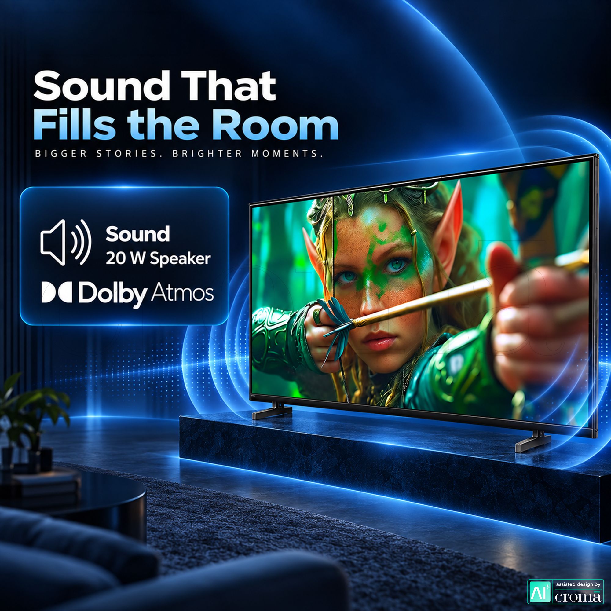 SONY BRAVIA 2 II 127 cm (50 inch) 2 Star 4K Ultra HD LCD Smart Android TV with Built in Chromecast (2025 model)_5