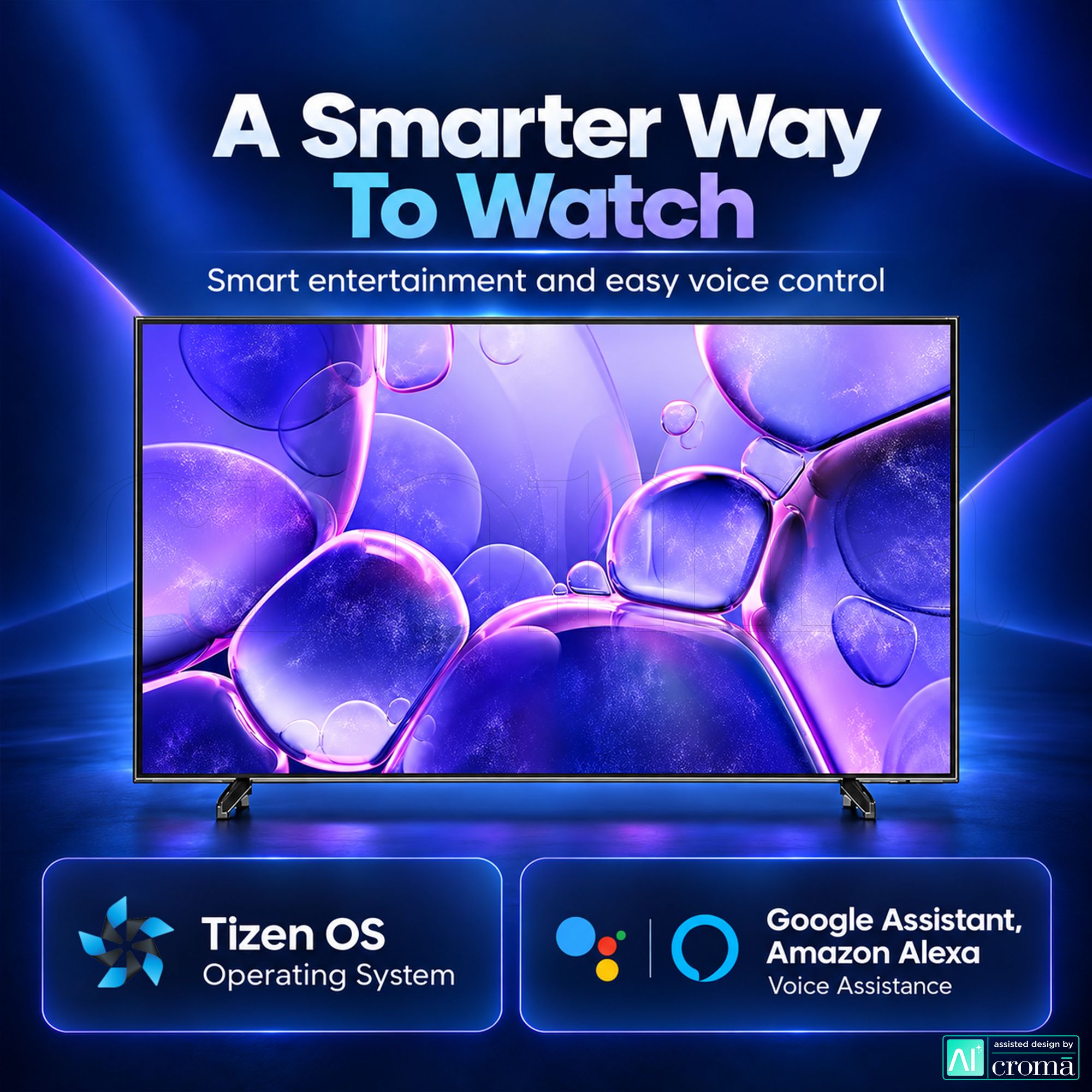 SAMSUNG UE81A 165 cm (65 inch) 4K Ultra HD LED Smart Tizen TV with Alexa & Google Voice Assistant (2025 Model) SAMSUNG UE81A 165 cm (65 inch) 4K Ultra HD LED Smart Tizen TV with Alexa & Google Voice Assistant (2025 Model)_6