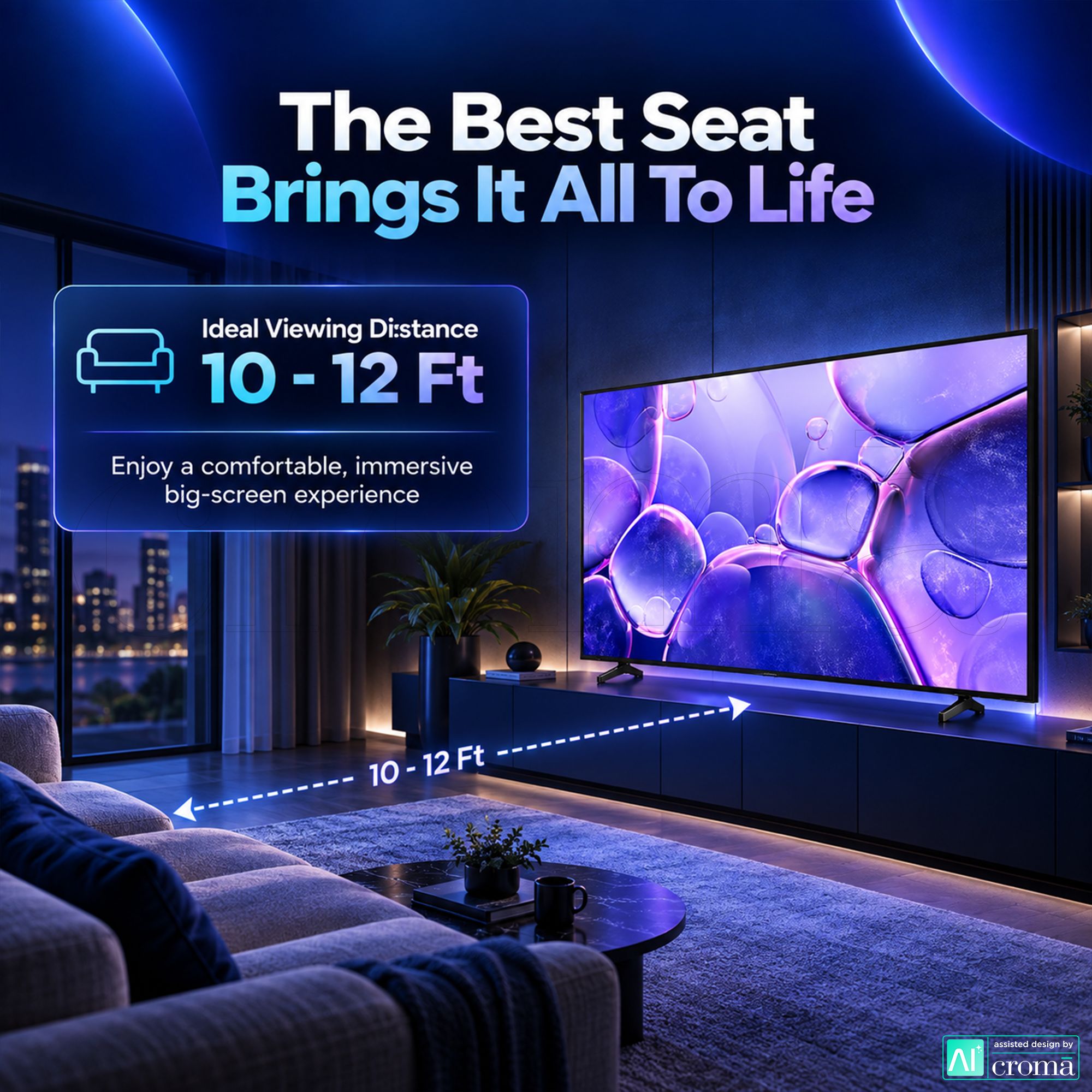 SAMSUNG UE81A 165 cm (65 inch) 4K Ultra HD LED Smart Tizen TV with Alexa & Google Voice Assistant (2025 Model) SAMSUNG UE81A 165 cm (65 inch) 4K Ultra HD LED Smart Tizen TV with Alexa & Google Voice Assistant (2025 Model)_8