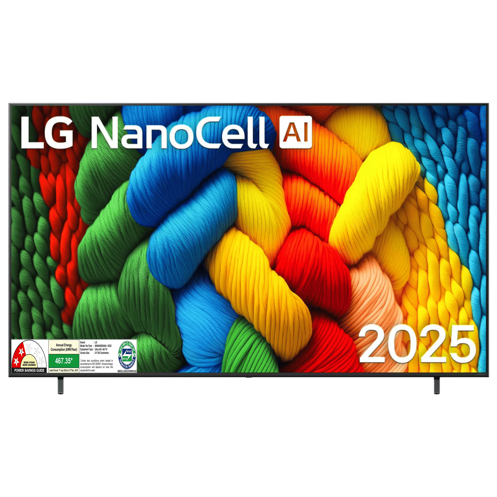 LG NanoCell AI NANO80 218 cm (86 inch) 4K Ultra HD Smart WebOS TV with AI Magic Remote (2025 model)_1