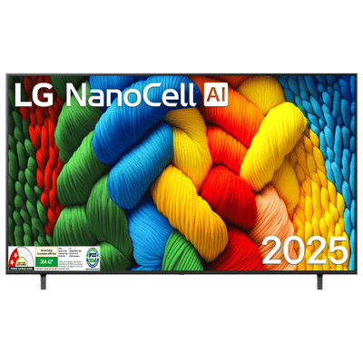 LG NanoCell AI NANO80 190 cm (75 inch) 2 Star 4K Ultra HD Smart WebOS TV with AI Magic Remote (2025 model)