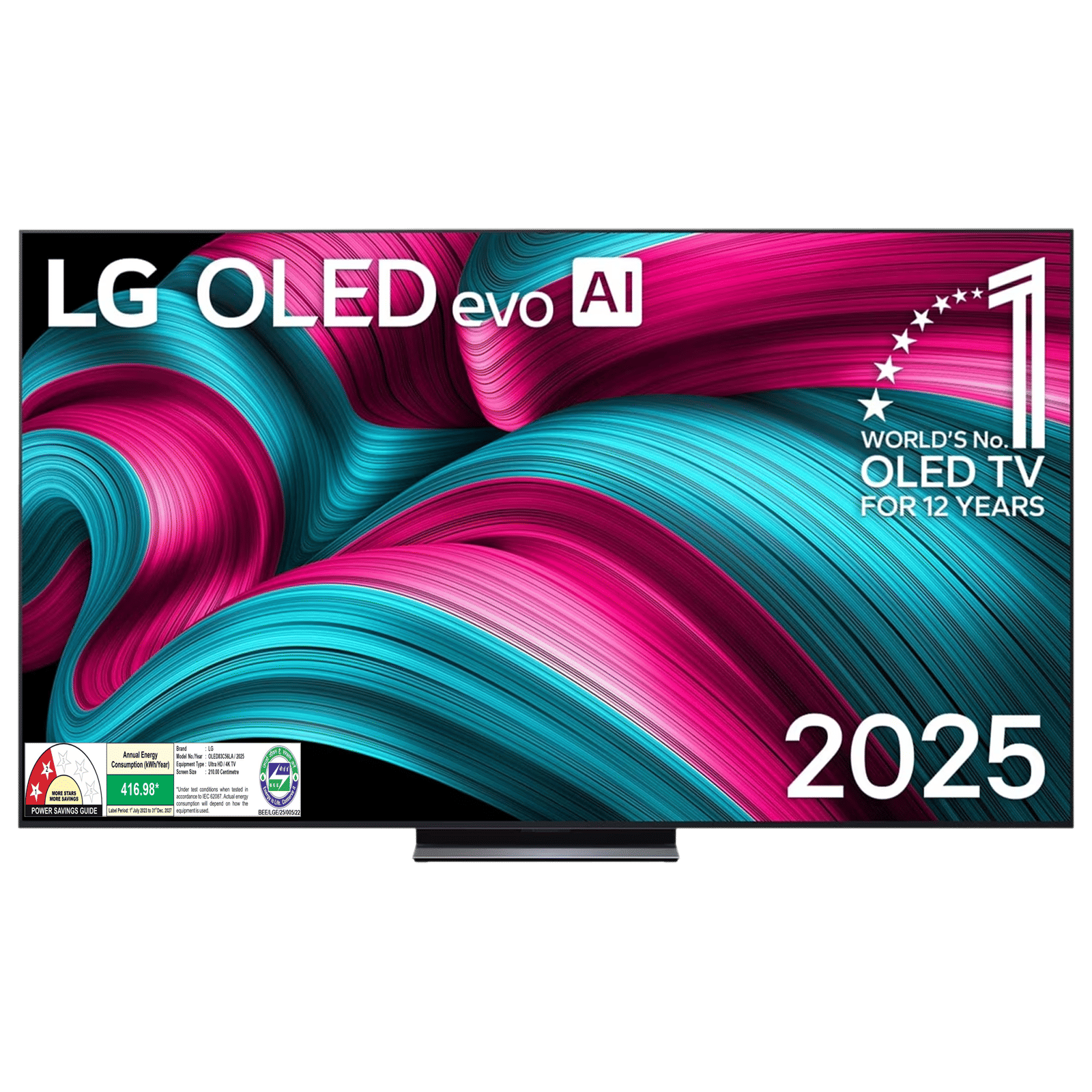LG evo AI C5 210 cm (83 inch) OLED 4K Ultra HD Smart WebOS TV with Dolby Vision & Dolby Atmos (2025 model) LG evo AI C5 210 cm (83 inch) OLED 4K Ultra HD Smart WebOS TV with Dolby Vision & Dolby Atmos (2025 model)_1
