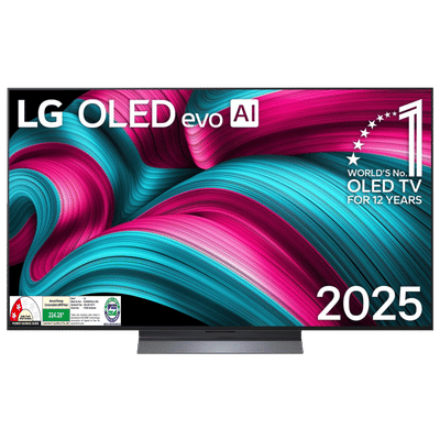 LG evo AI C5 140 cm (55 inch) 2 Star OLED 4K Ultra HD Smart WebOS TV with Dolby Vision & Dolby Atmos (2025 model)