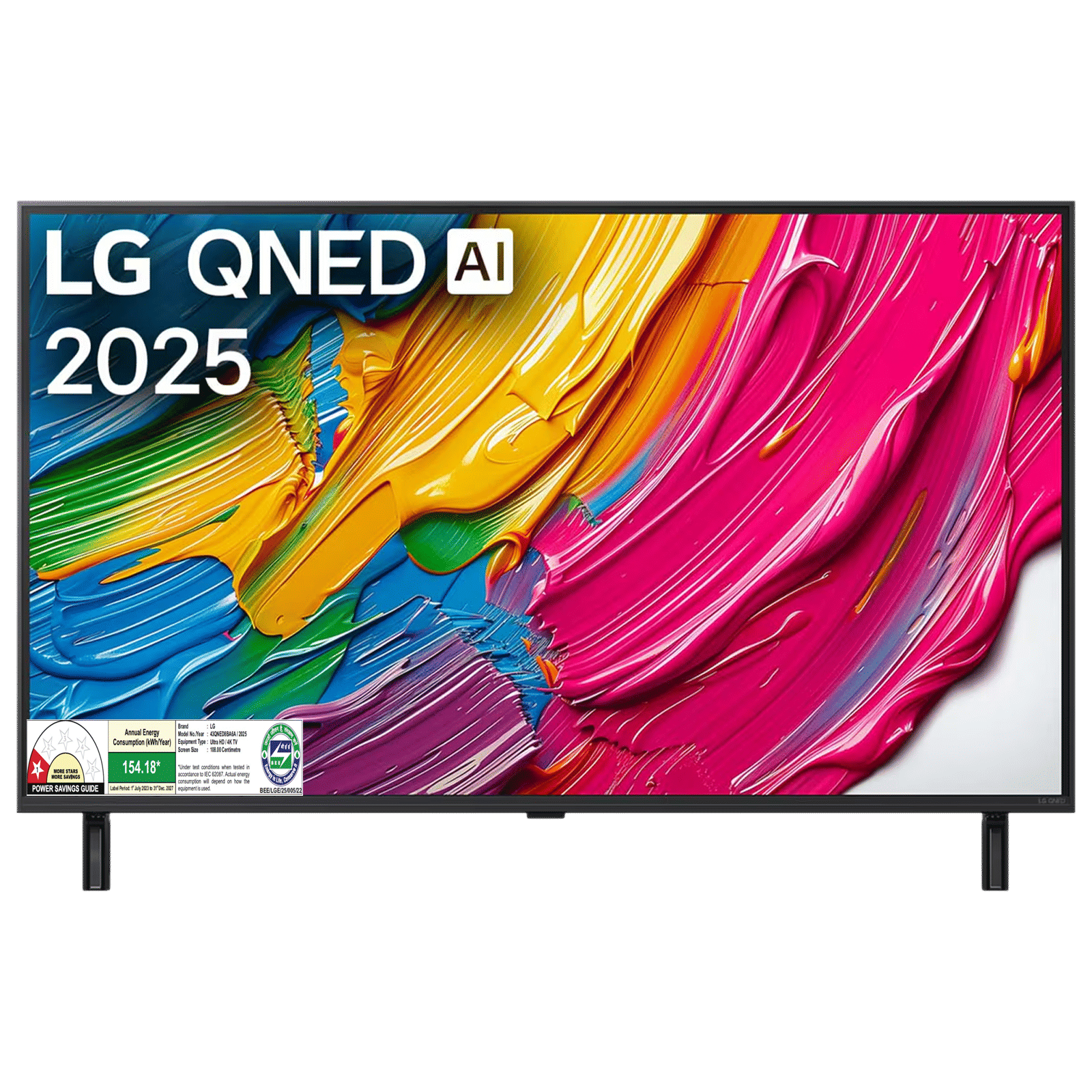 LG QNED 8BA 109 cm (43 inch) QNED 4K Ultra HD Smart WebOS TV with Dolby Atmos (2025 Model) LG QNED 8BA 109 cm (43 inch) QNED 4K Ultra HD Smart WebOS TV with Dolby Atmos (2025 Model)_1