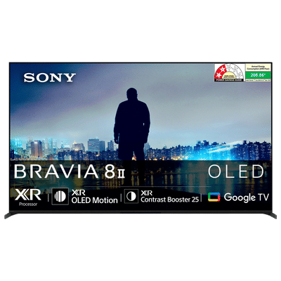 SONY BRAVIA 8 II 140 cm (55 inch) 2 Star OLED 4K Ultra HD Smart Google TV with Dolby Vision & Dolby Atmos (2025 model)