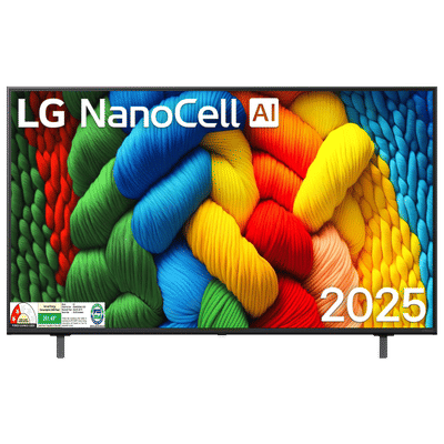 LG NanoCell AI NANO83 165 cm (65 inch) 4K
                      Ultra HD Smart WebOS TV with Dolby Atmos (2025
                      Model)