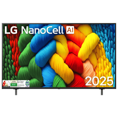 LG NanoCell AI NANO83 140 cm (55 inch) 4K
                      Ultra HD Smart WebOS TV with Dolby Atmos (2025
                      Model)