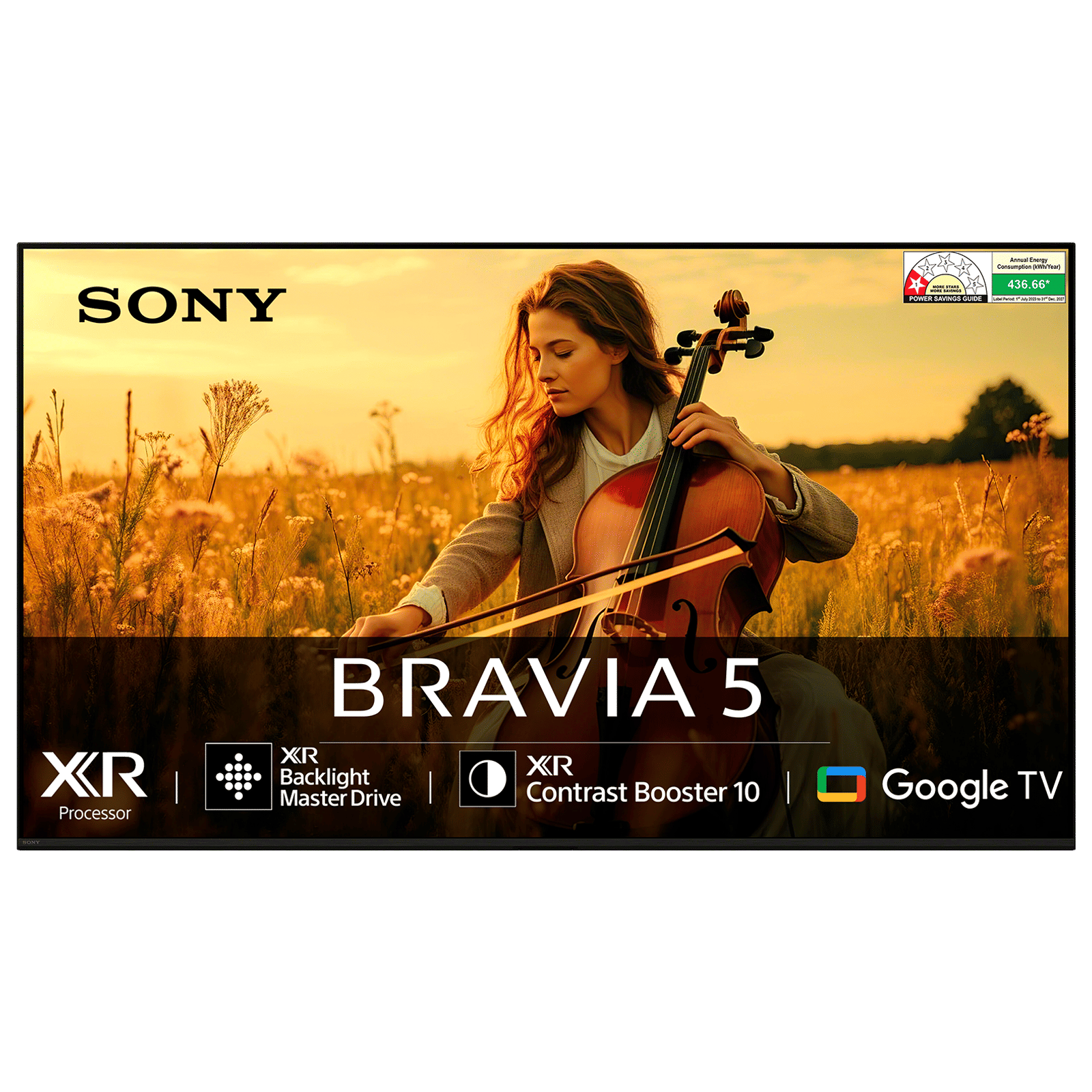 SONY BRAVIA 5 190 cm (75 inch) Mini LED 4K Ultra HD Smart Google TV with Dolby Vision & Dolby Atmos (2025 model)_1