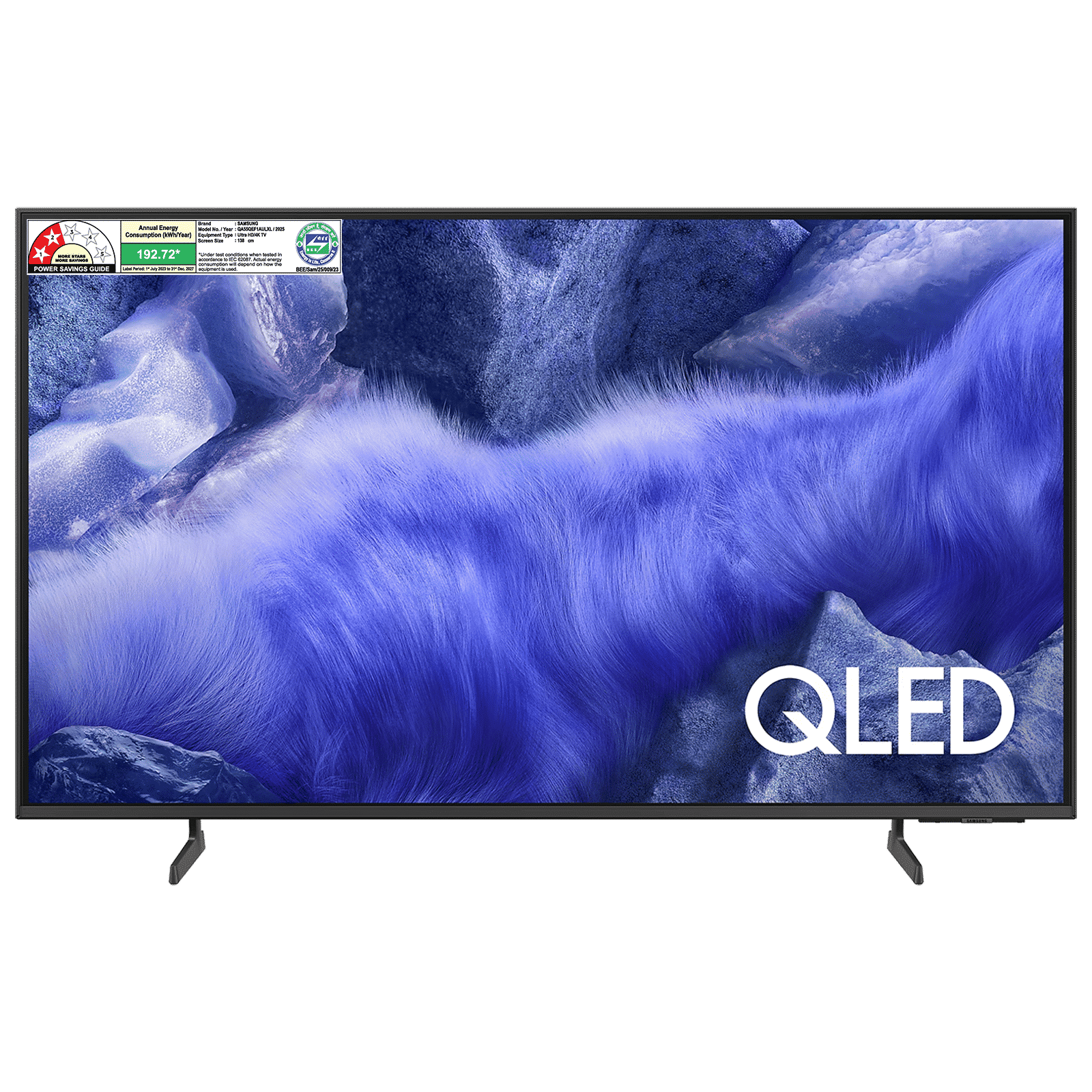 SAMSUNG QEF1 140 cm (55 inch) 2 Star 4K Ultra HD QLED Smart Tizen TV with Google Assistant (2025 model) SAMSUNG QEF1 140 cm (55 inch) 2 Star 4K Ultra HD QLED Smart Tizen TV with Google Assistant (2025 model)_1