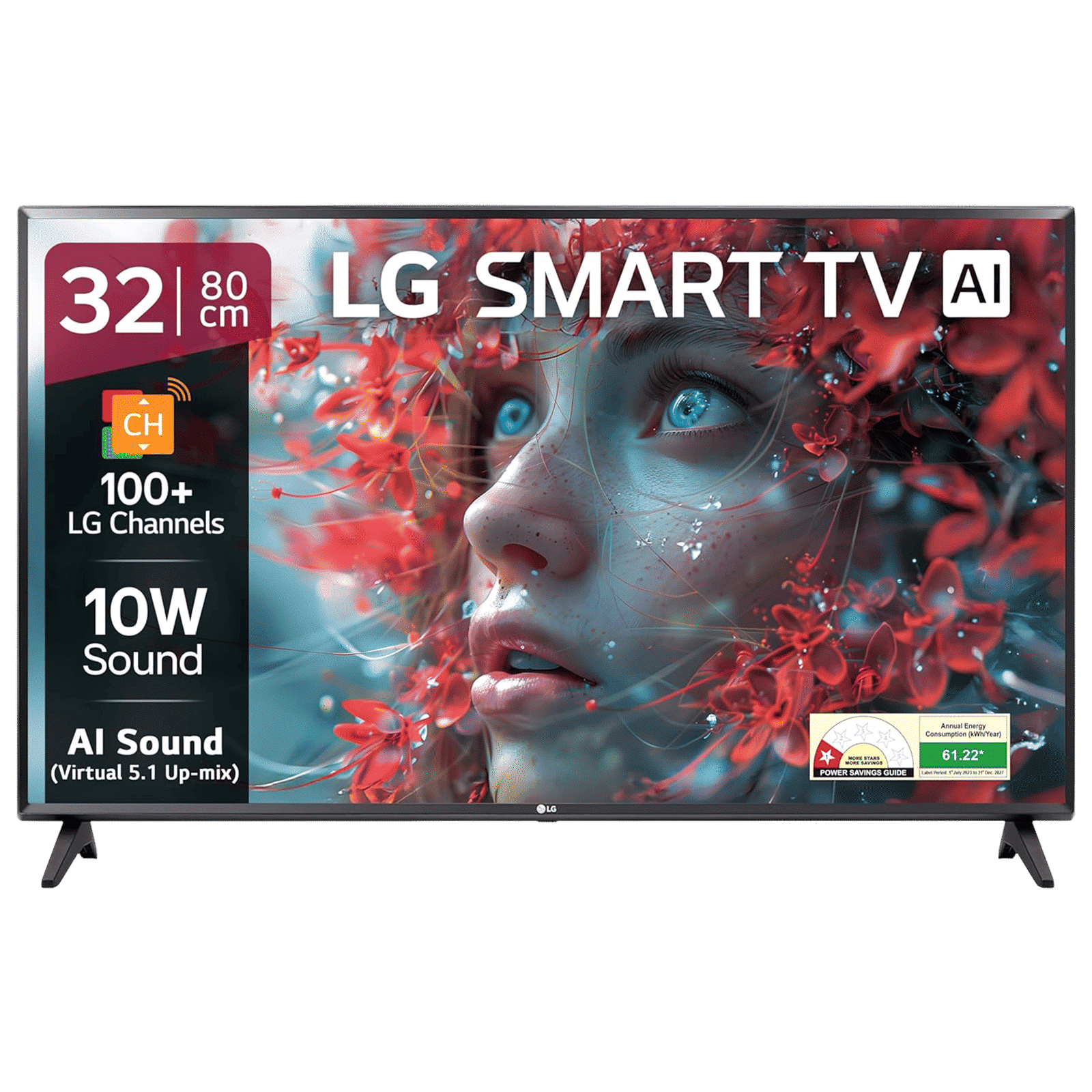LG LR57 80 cm (32 inch) HD LED Smart WebOS TV with Dynamic Tone Mapping (2025 model) LG LR57 80 cm (32 inch) HD LED Smart WebOS TV with Dynamic Tone Mapping (2025 model)_1