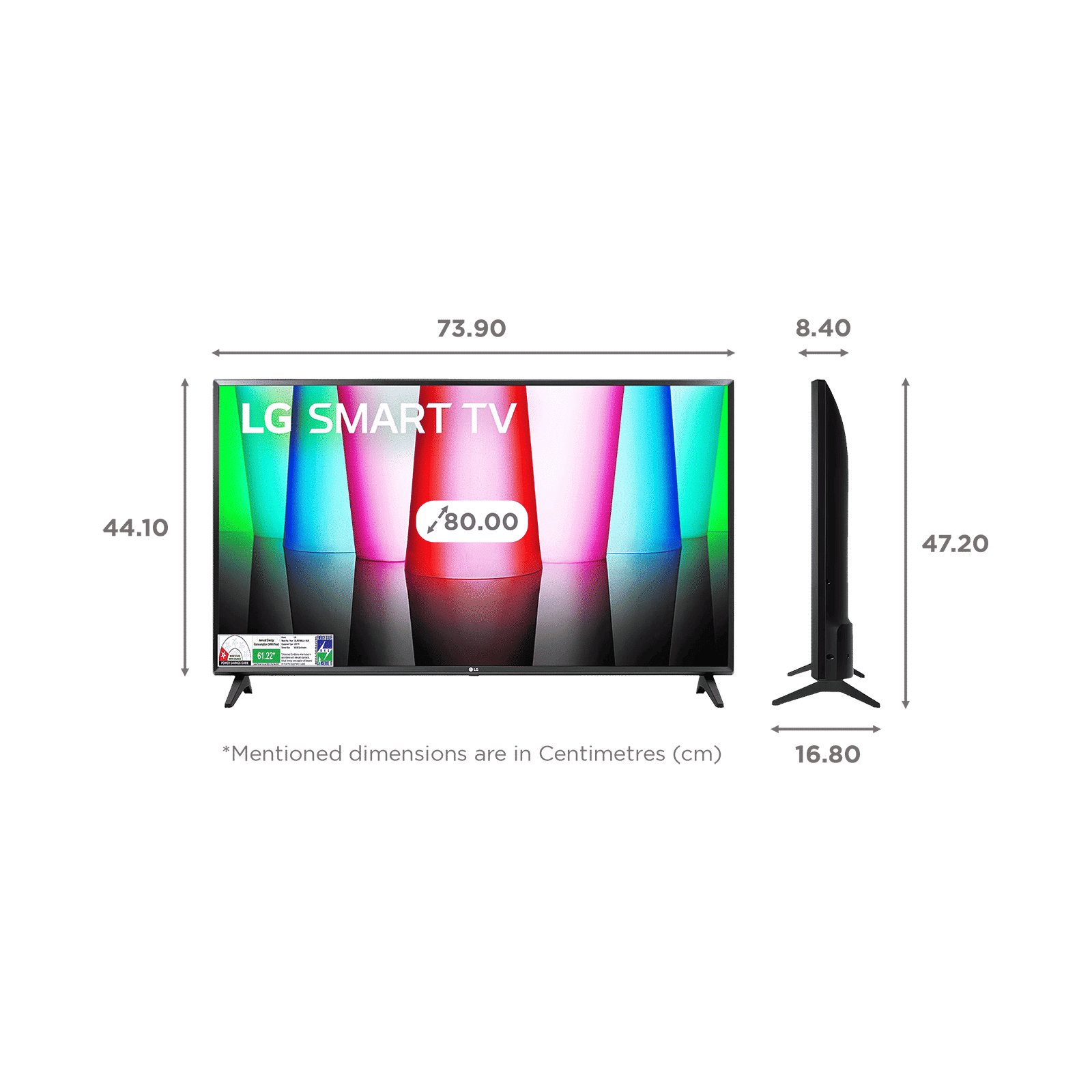 LG LR57 80 cm (32 inch) HD LED Smart WebOS TV with Dynamic Tone Mapping (2025 model) LG LR57 80 cm (32 inch) HD LED Smart WebOS TV with Dynamic Tone Mapping (2025 model)_2