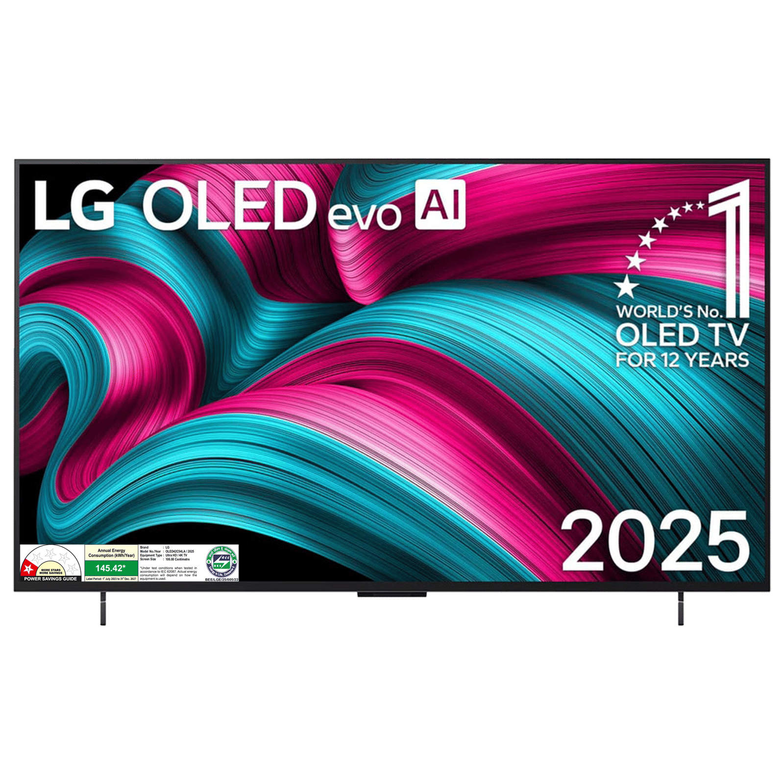 LG evo AI C5 106 cm (42 inch) OLED 4K Ultra HD Smart WebOS TV with Dolby Vision & Dolby Atmos (2025 model)_1