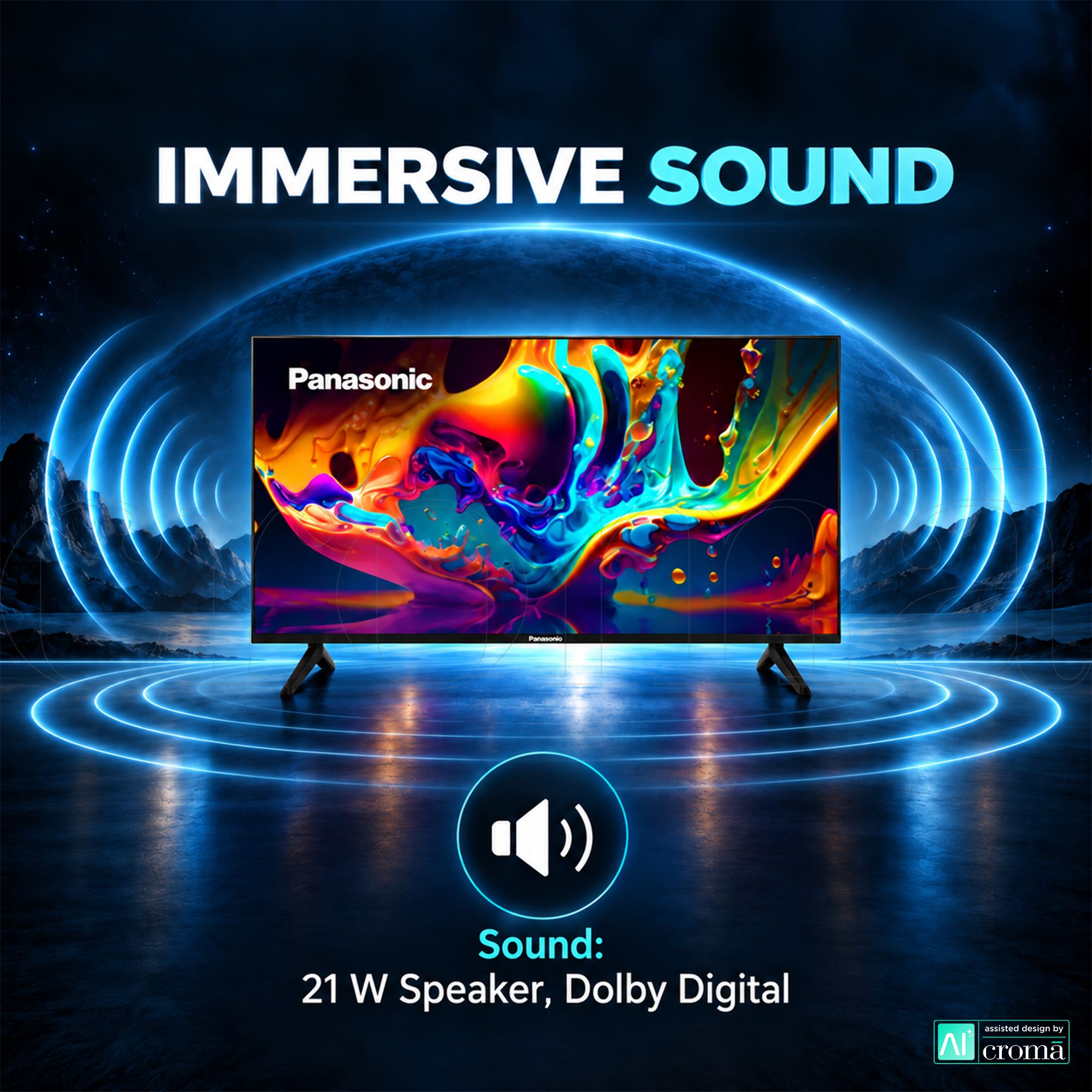 Panasonic 80 cm (32 inch) 2 Star HD LED Smart Google TV with Dolby Digital (2025 model) Panasonic 80 cm (32 inch) 2 Star HD LED Smart Google TV with Dolby Digital (2025 model)_7