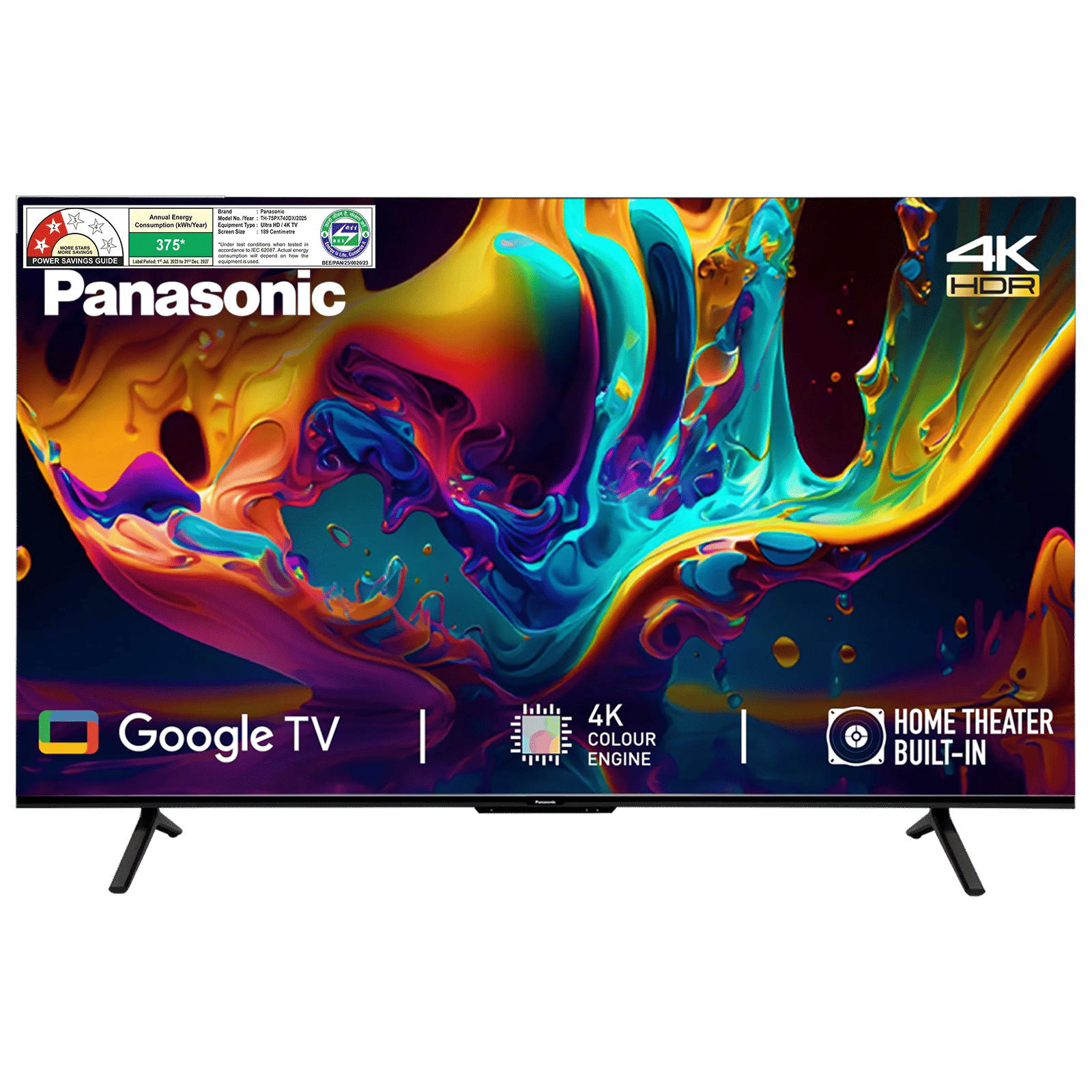 Panasonic 190 cm (75 inch) 4K Ultra HD LED Smart Google TV with Dolby Digital (2025 model) Panasonic 190 cm (75 inch) 4K Ultra HD LED Smart Google TV with Dolby Digital (2025 model)_1