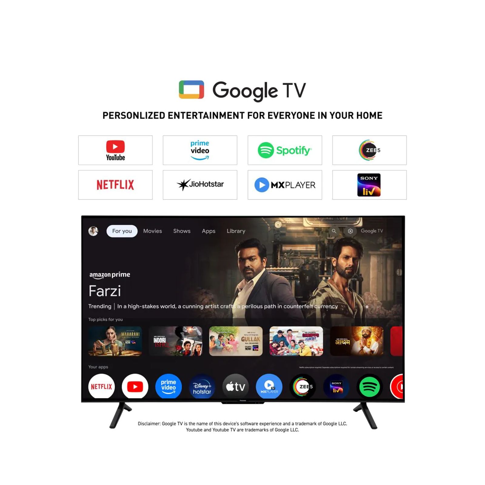 Panasonic 165 cm (65 inch) 4K Ultra HD LED Smart Google TV with Dolby Atmos (2025 model)_10