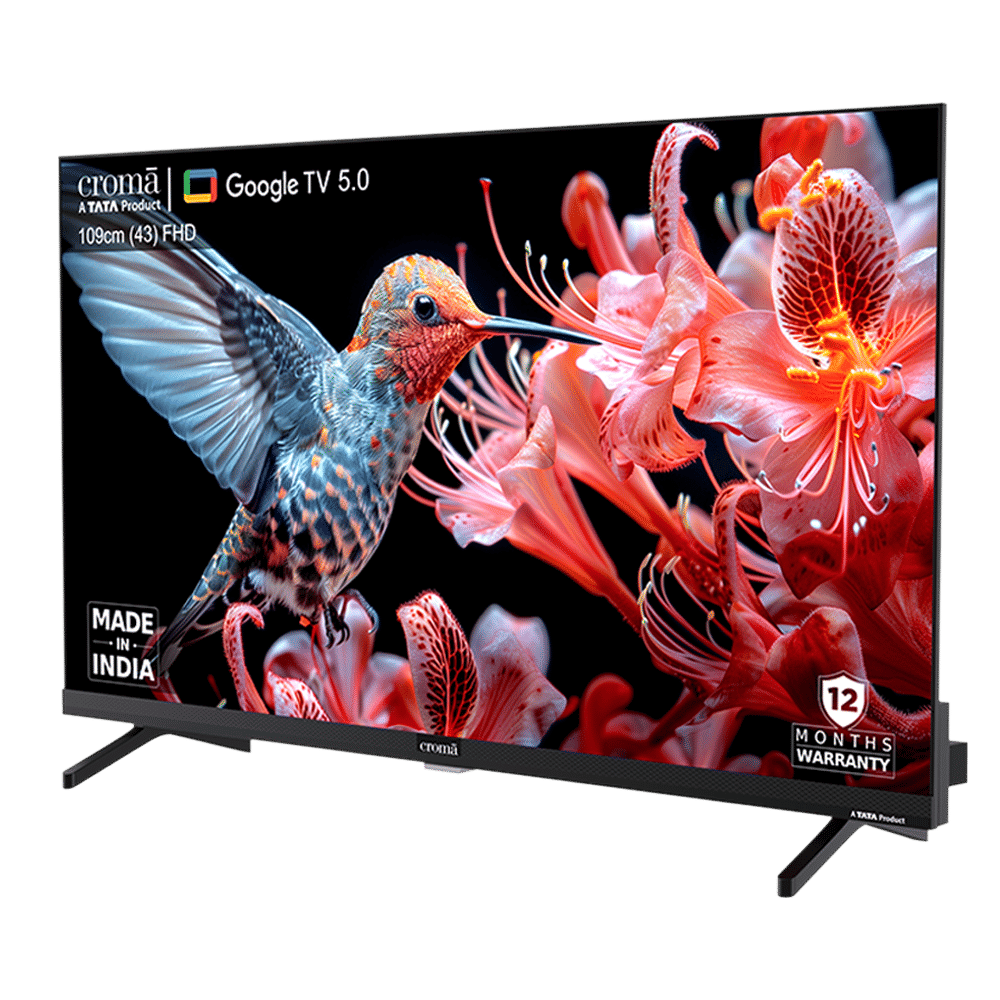 Croma 109 (43 inch) Full HD Smart Google TV 5.0 with Dolby Audio_9