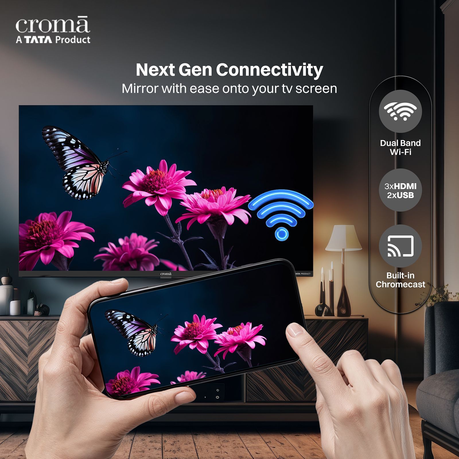 Croma 80 cm (32 inch) QLED Smart Google TV 5.0 with Dolby Audio Croma 80 cm (32 inch) QLED Smart Google TV 5.0 with Dolby Audio_10